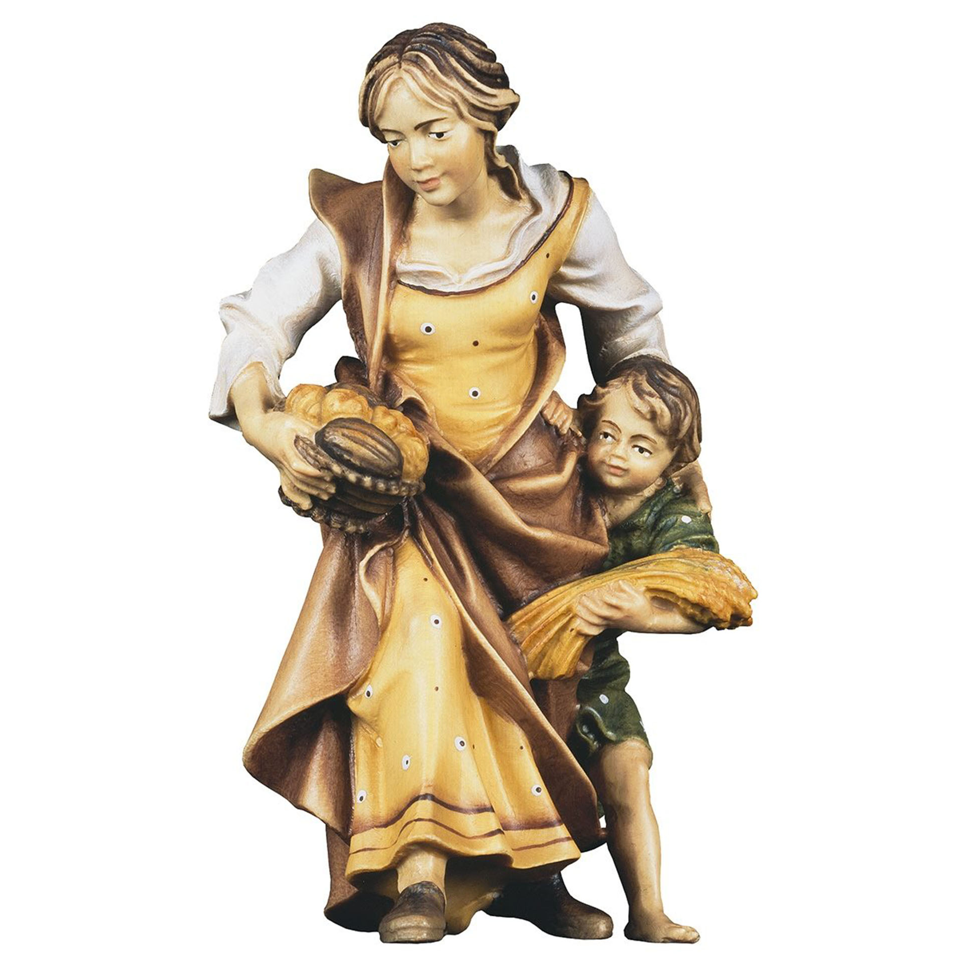 Hirtin mit Junge Ulrich Krippe col.