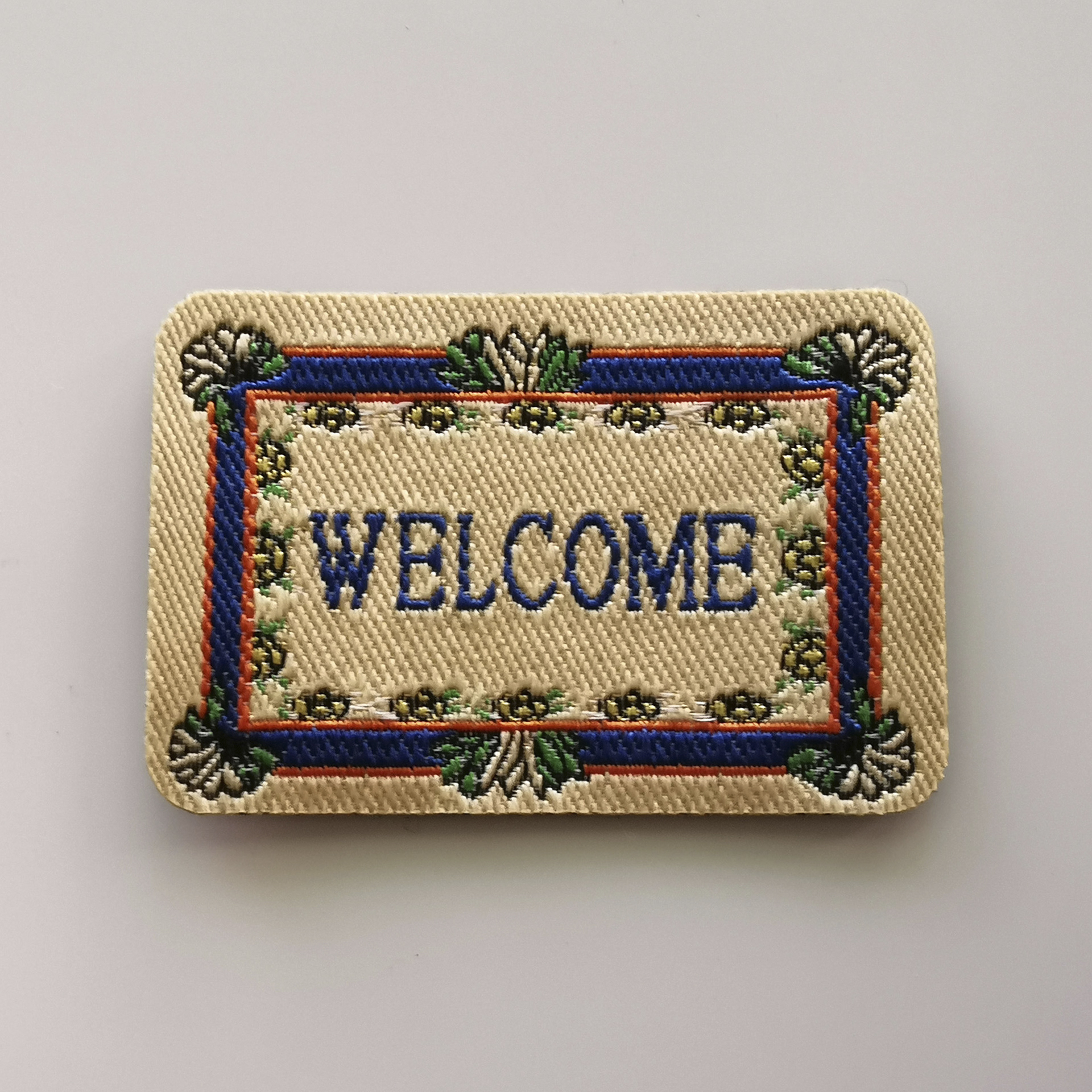 Fußmatte Welcome beige Wichtelzubehör