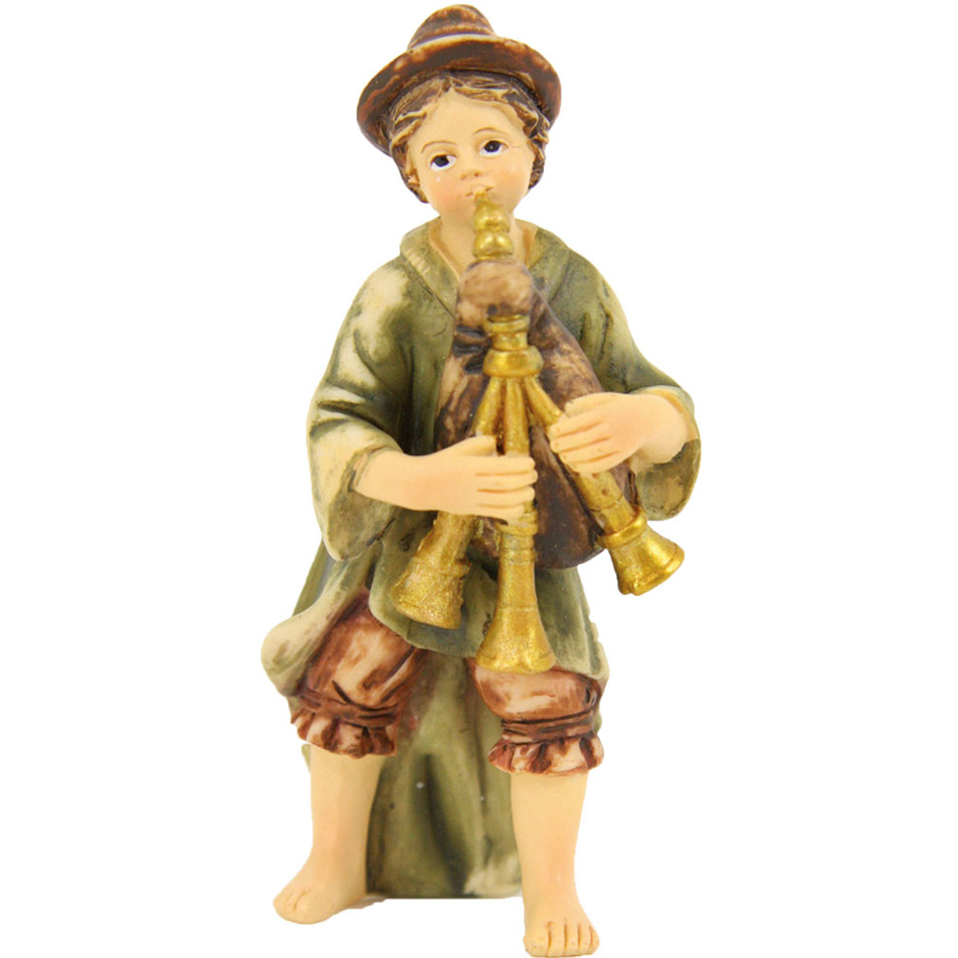 Musiker mit Dudelsack Krippe Zusatzfigur