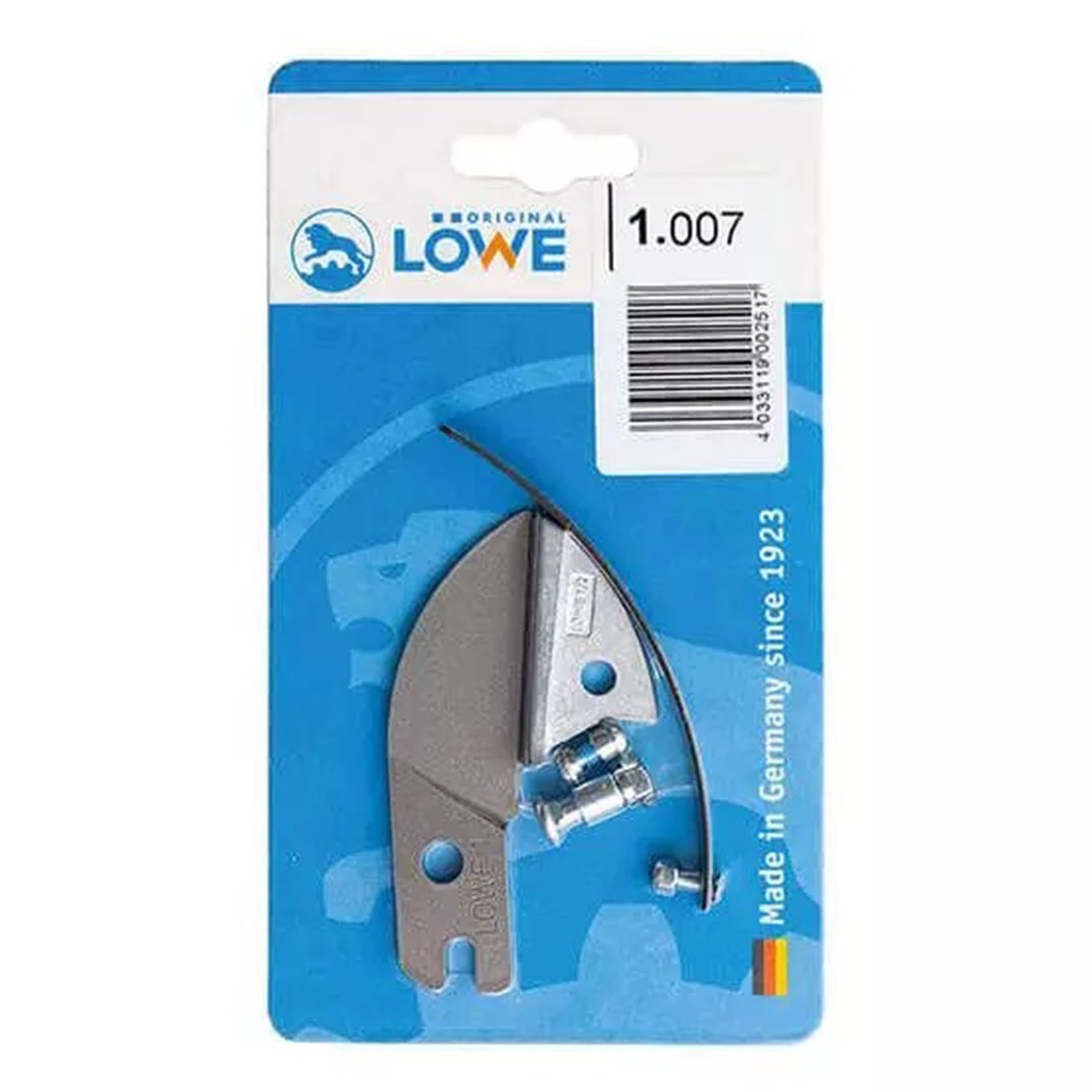 für Löwe 1 Blister mit Klinge, Amboss, Feder, Bolzen, Schraube mit Hülse für Amboss