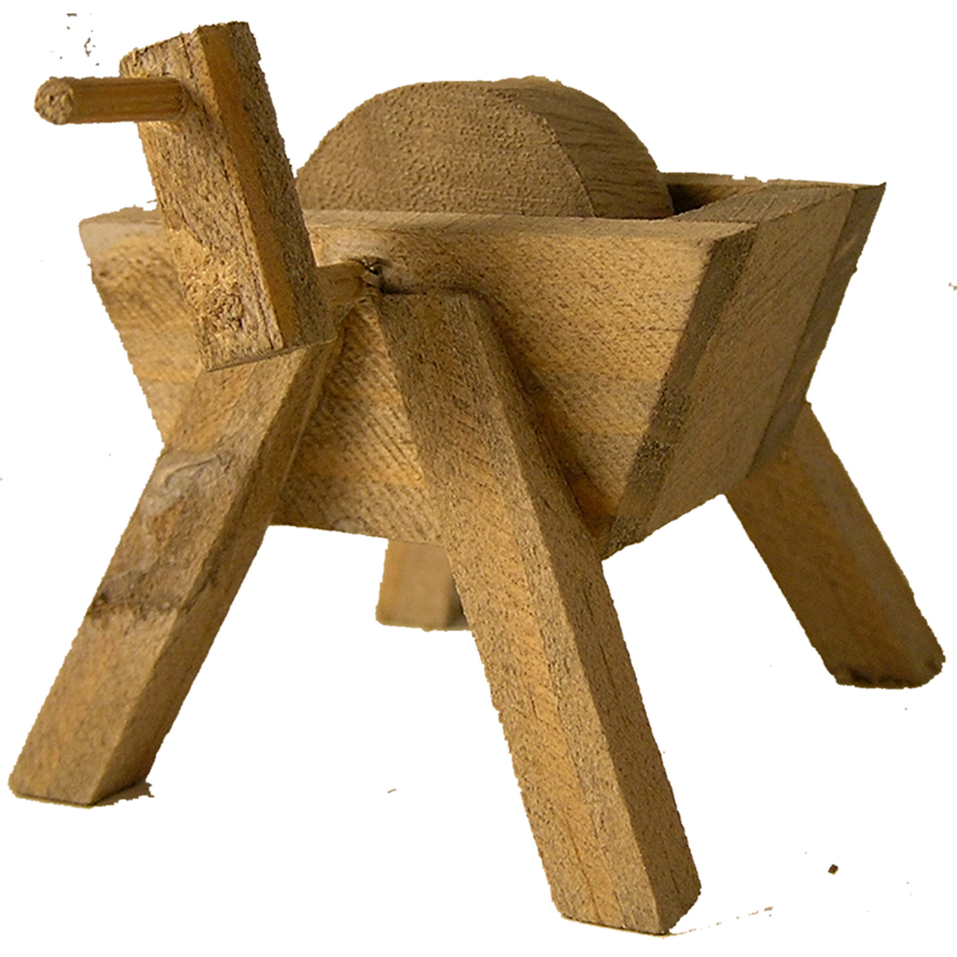 Schleifbock hell Krippenzubehör