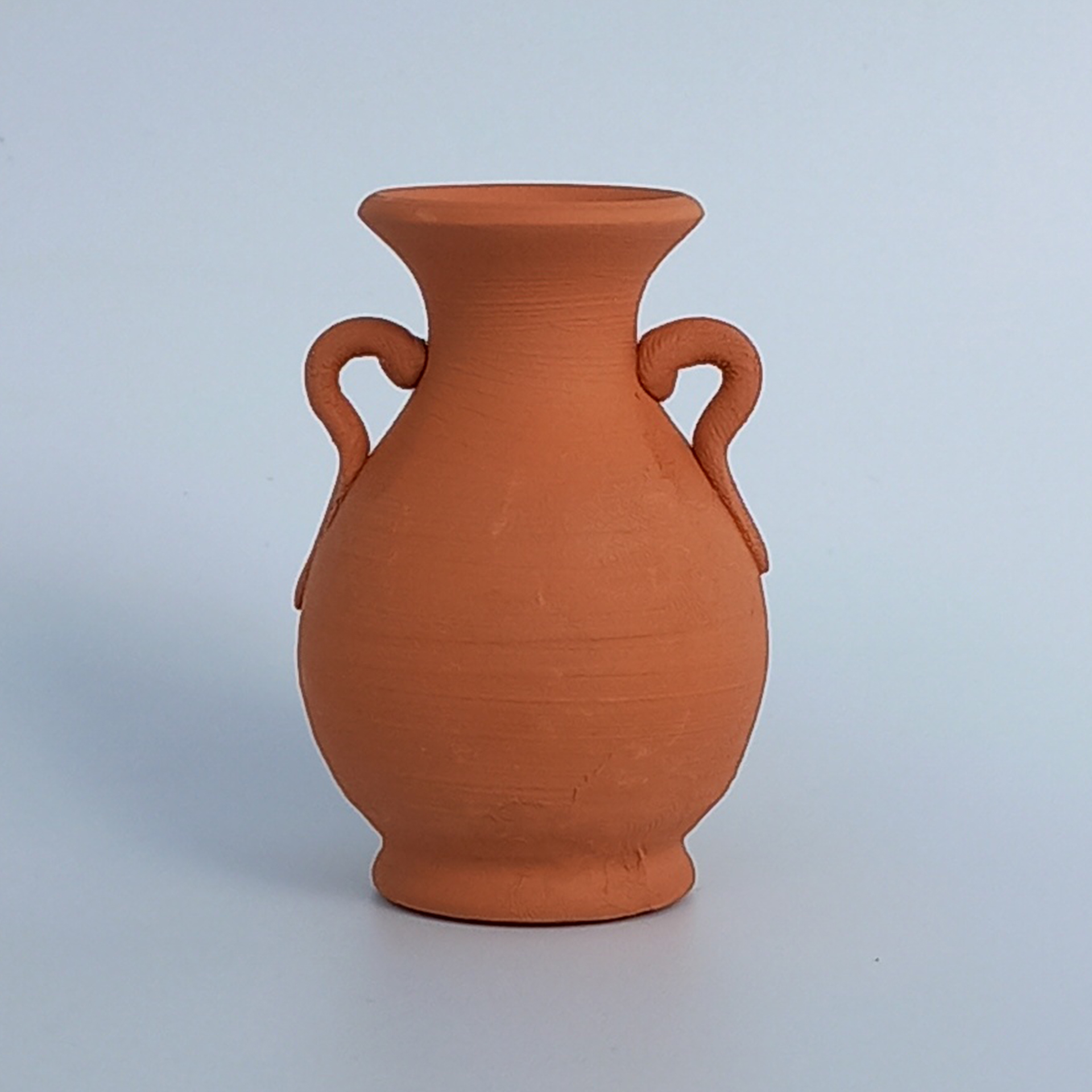 Tonvase Krippenzubehör Minigarten