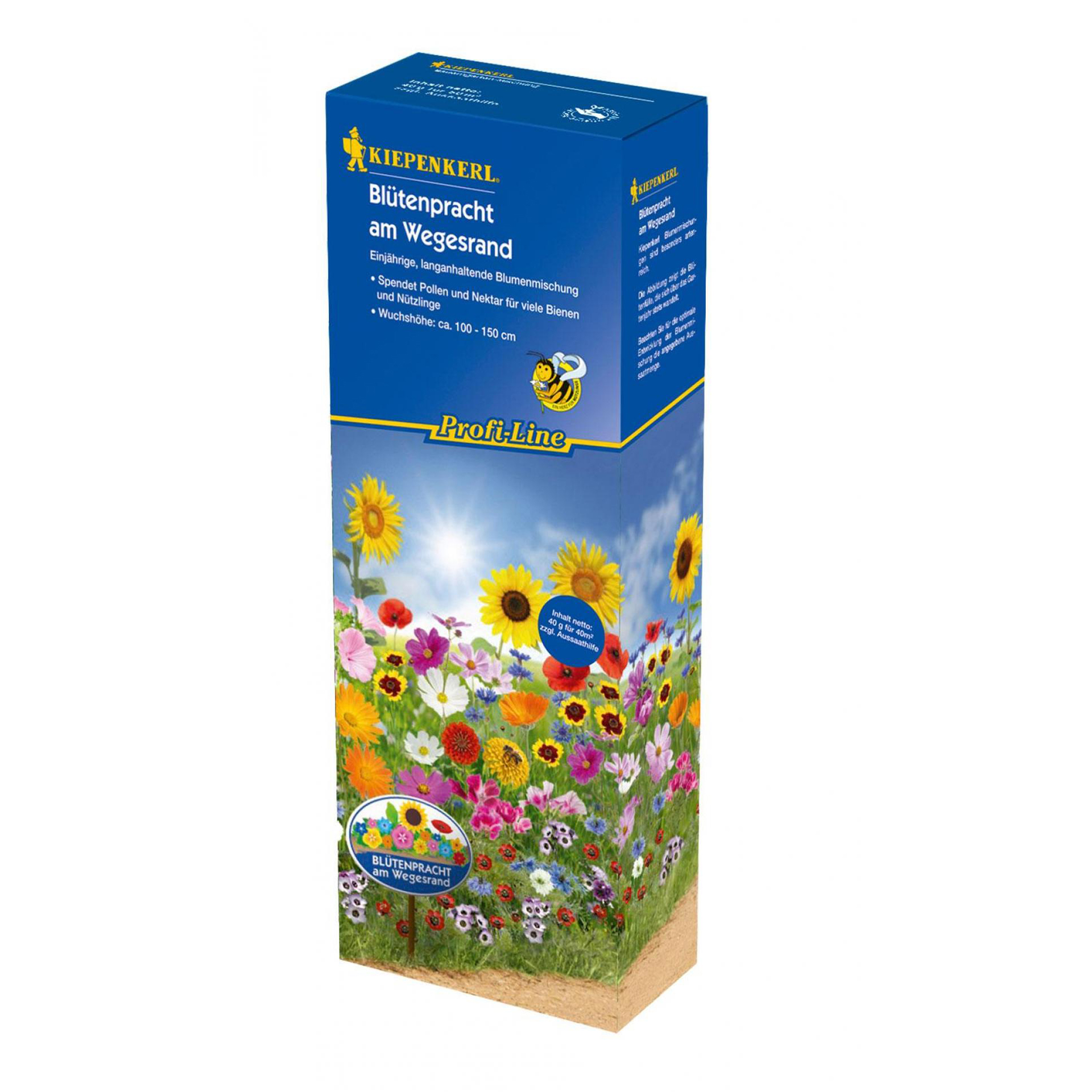 Blütenpracht am Wegesrand, Blumenmischung