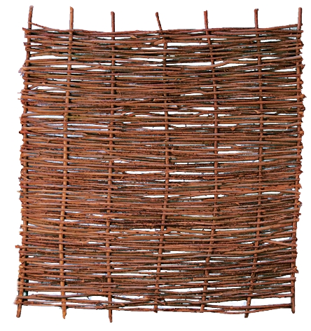 PABLO Haselnusszaun, stabil 180x90cm