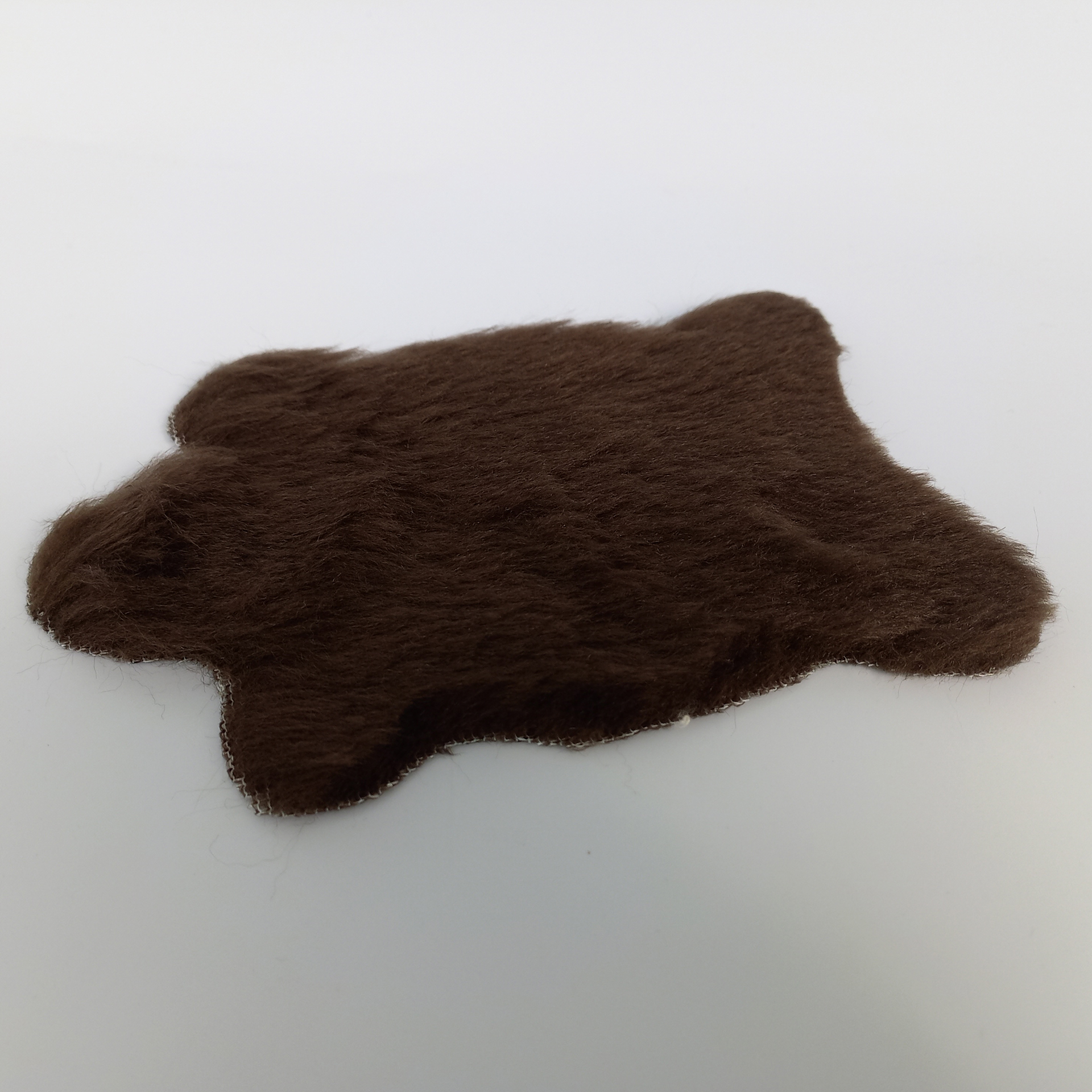 Fell braun Lammfell Wichtelzubehör Krippenzubehör