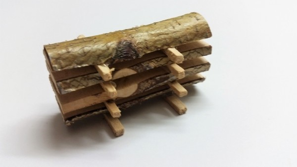 Baumstamm geschnitten, 6cm breit