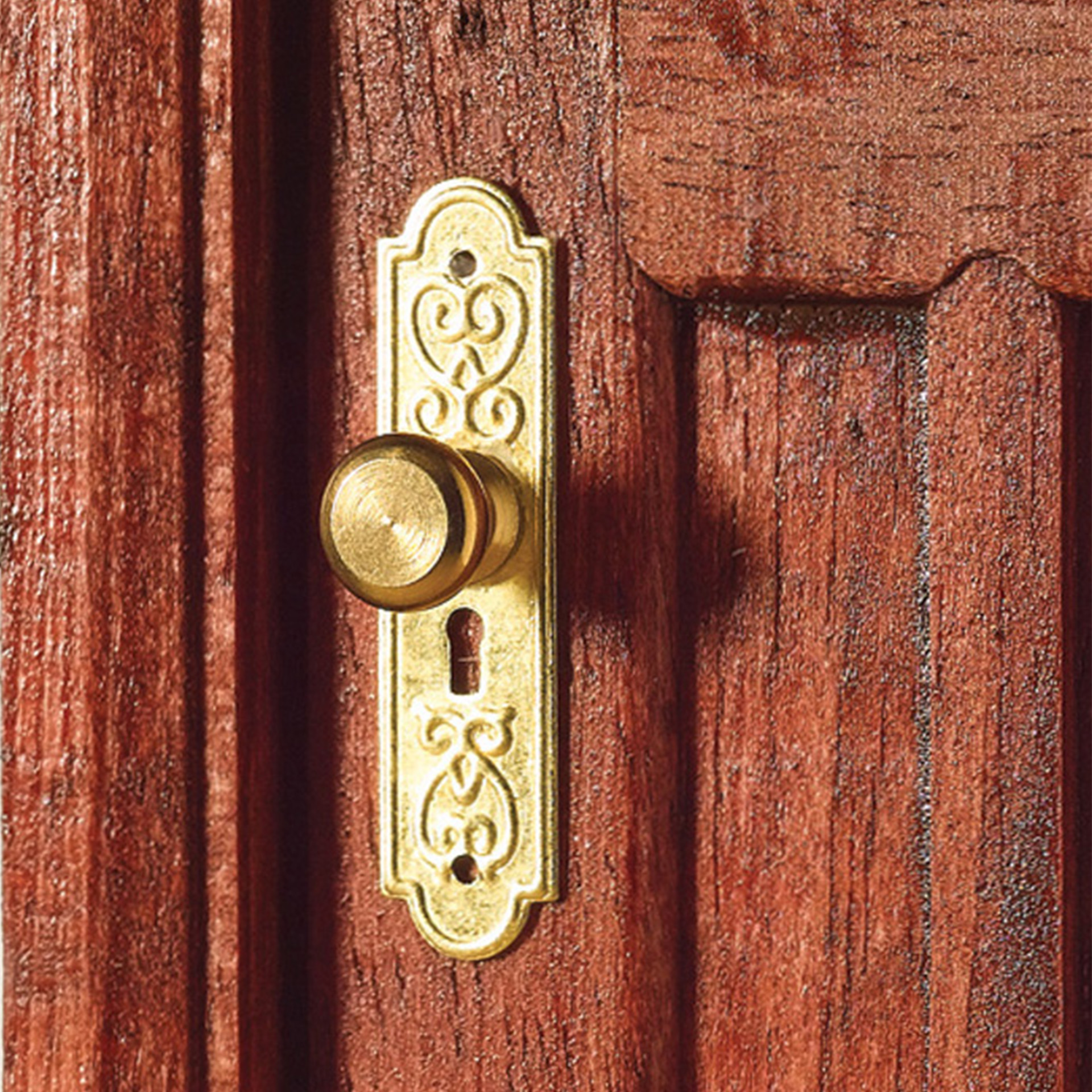 Türbeschlag mit Knauf Wichtelzubehör