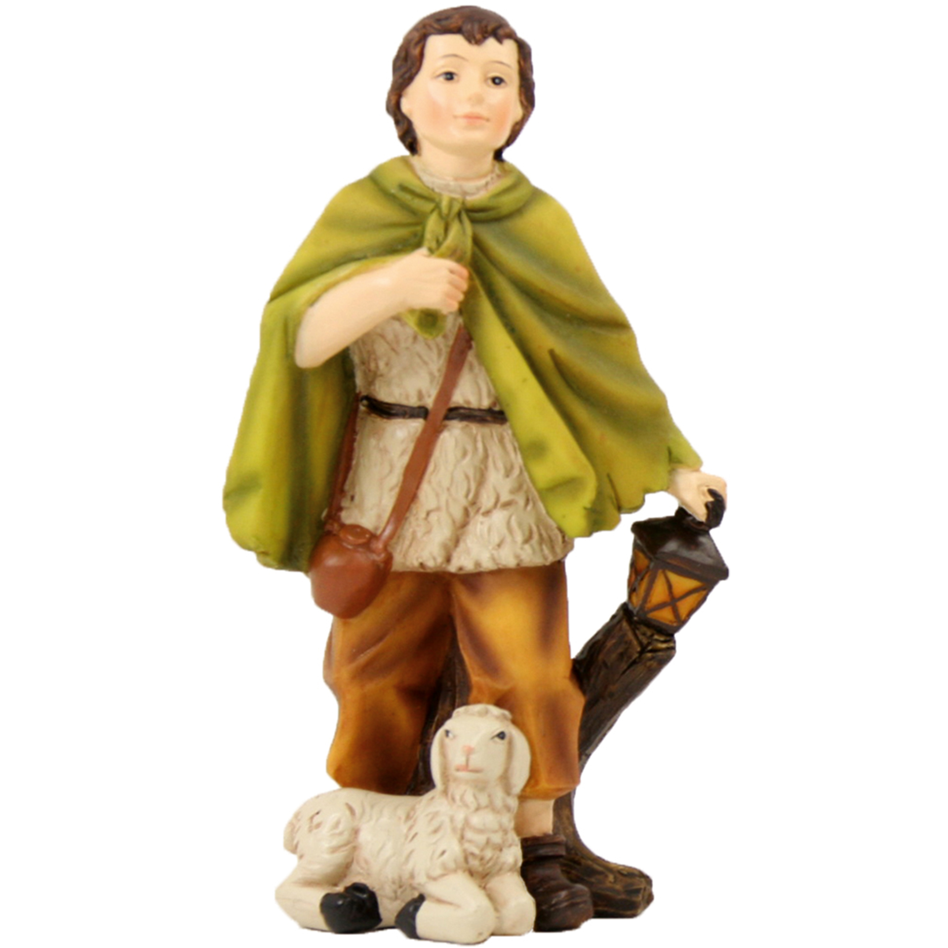 Schäfer mit Laterne Krippe Zusatzfigur