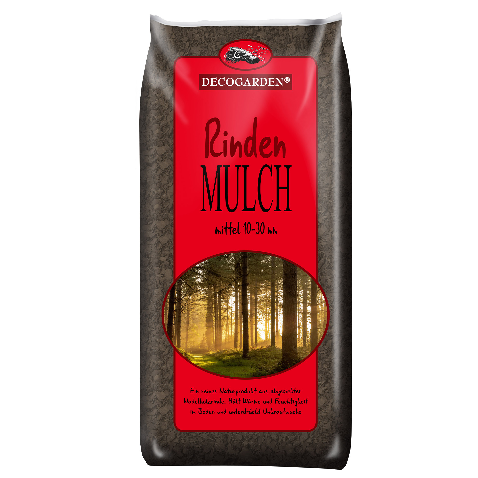 Rindenmulch mittel 10-30mm Nadelholzrinde Beetabdeckung
