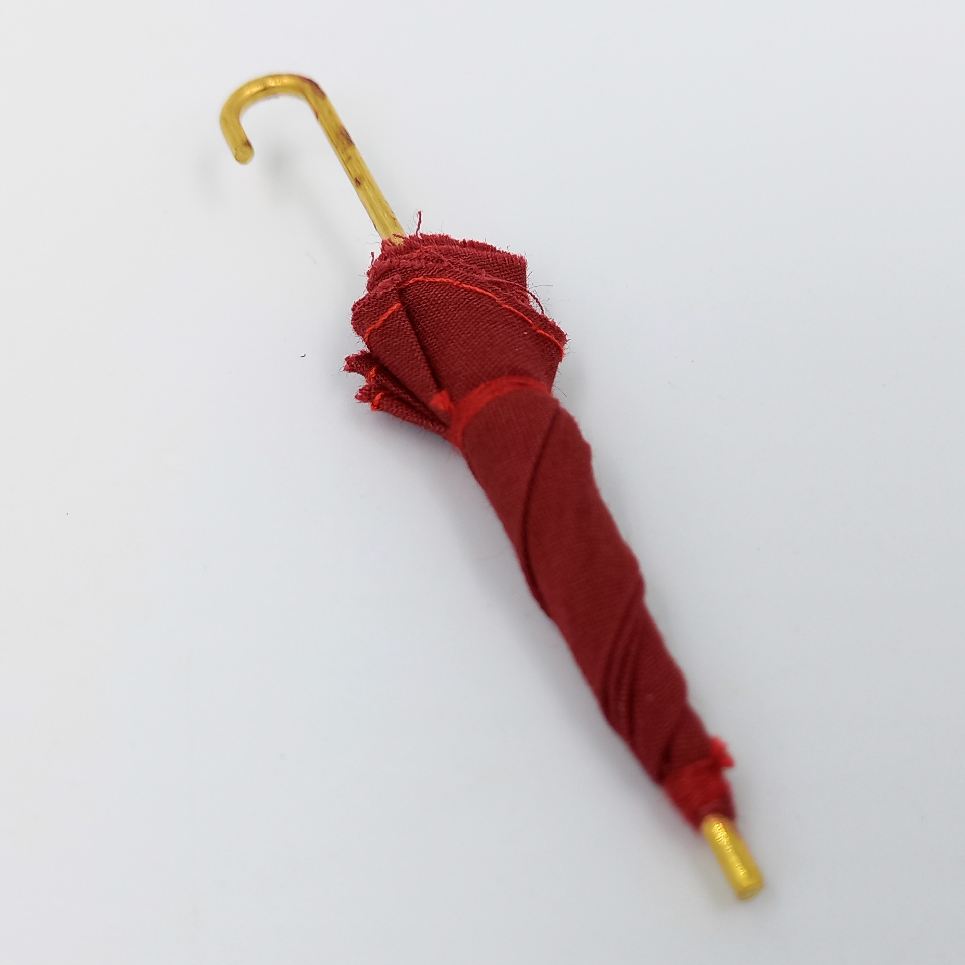 Regenschirm dunkelrot Wichtelzubehör