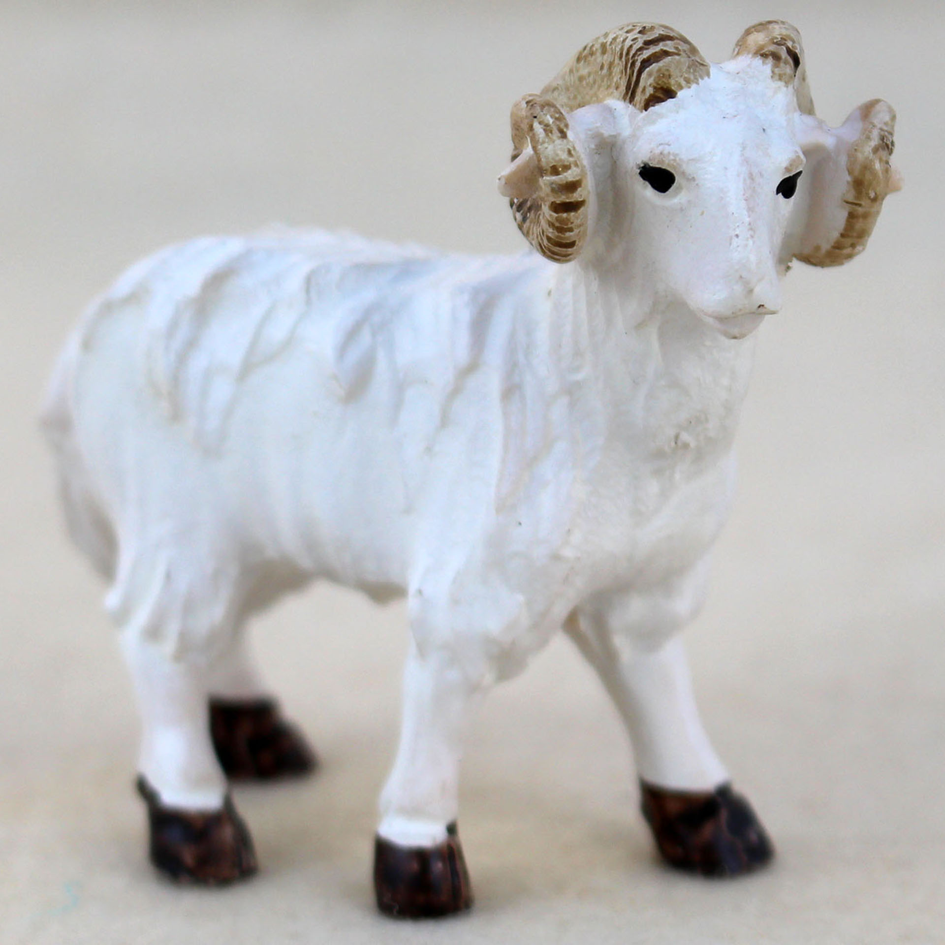 Schafbock Krippenfigur Tierfigur