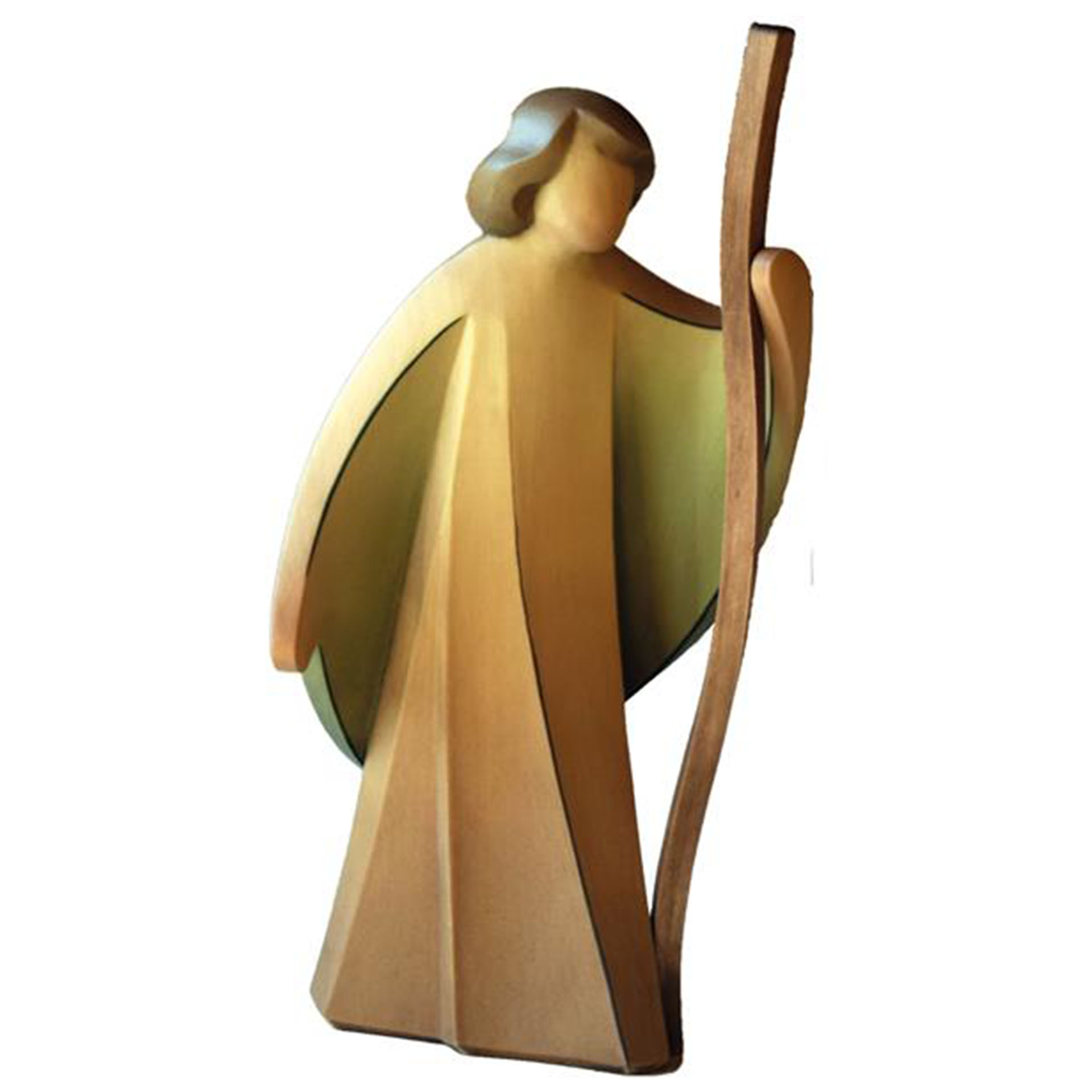 Junger Schäfer mit Stock Aram Krippe col.