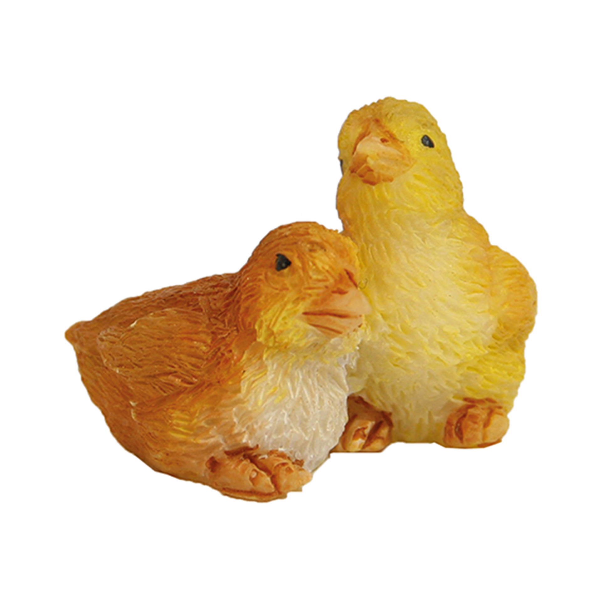 Entenküken-Paar 2,1cm Zusatzfigur Krippe Tierfigur