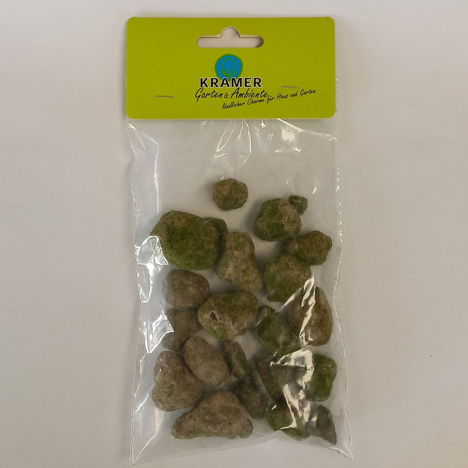 Steine bemoost klein, 40g