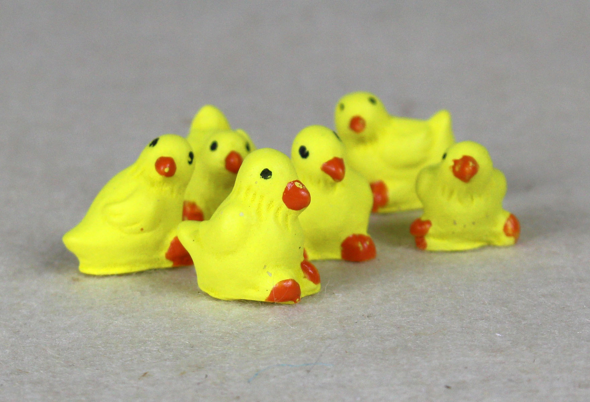 Küken Set 6-tlg., Höhe 1,5cm