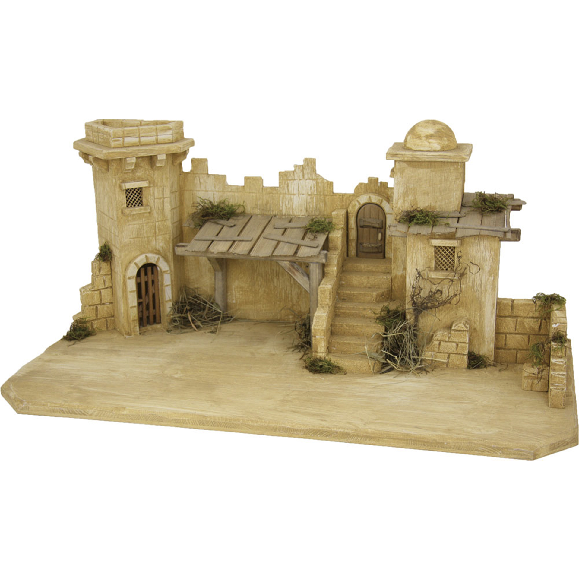 Krippenstall Bethlehem für Krippenfiguren 9-11cm