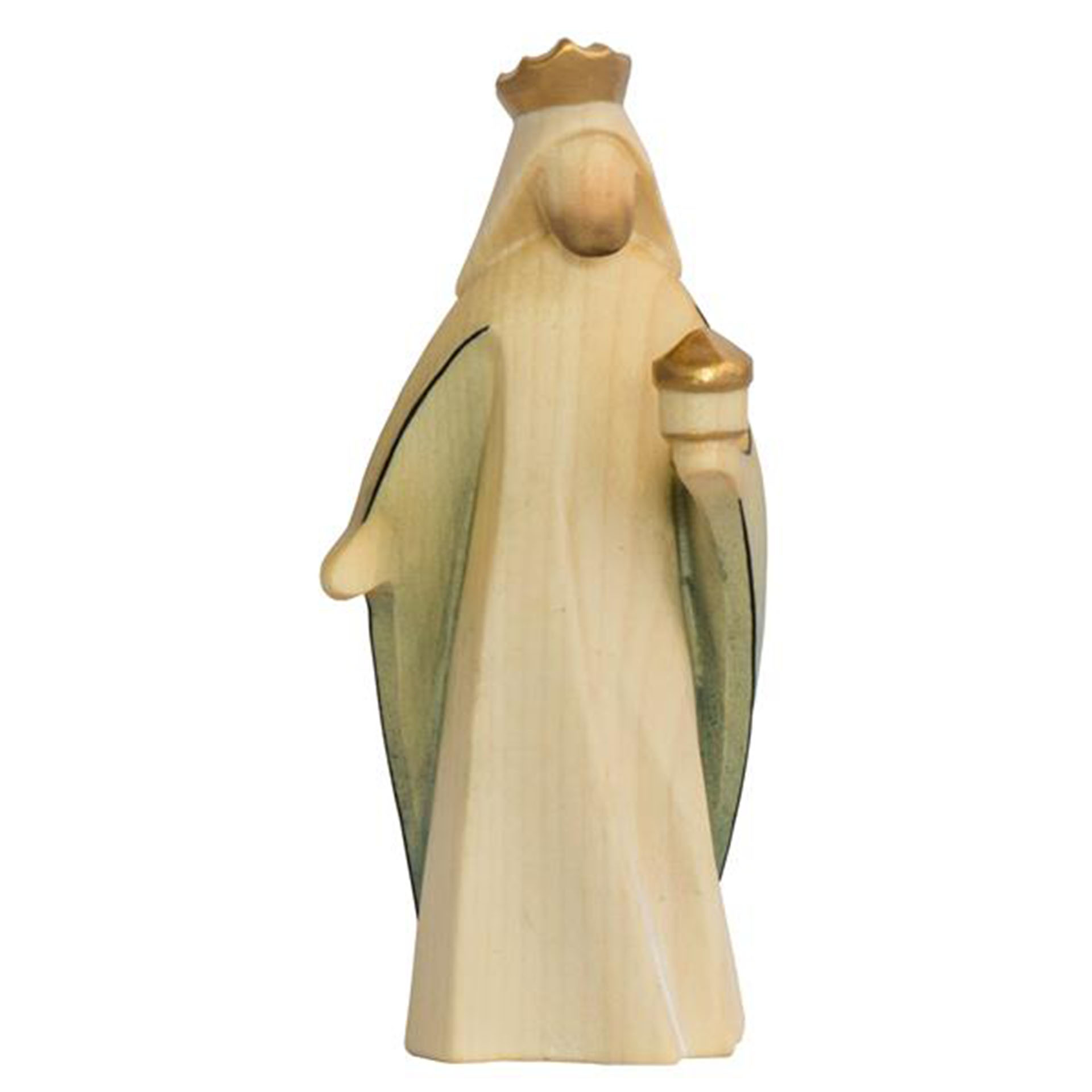 Hl. König weiss stehend Aram Krippe col.