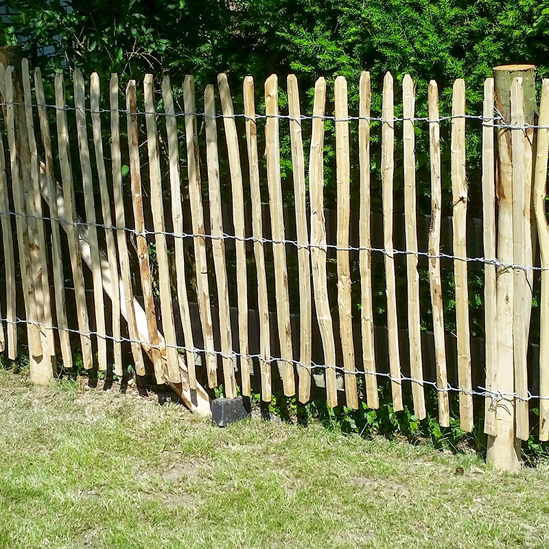 Staketenzaun Kastanie 120cmx5cm