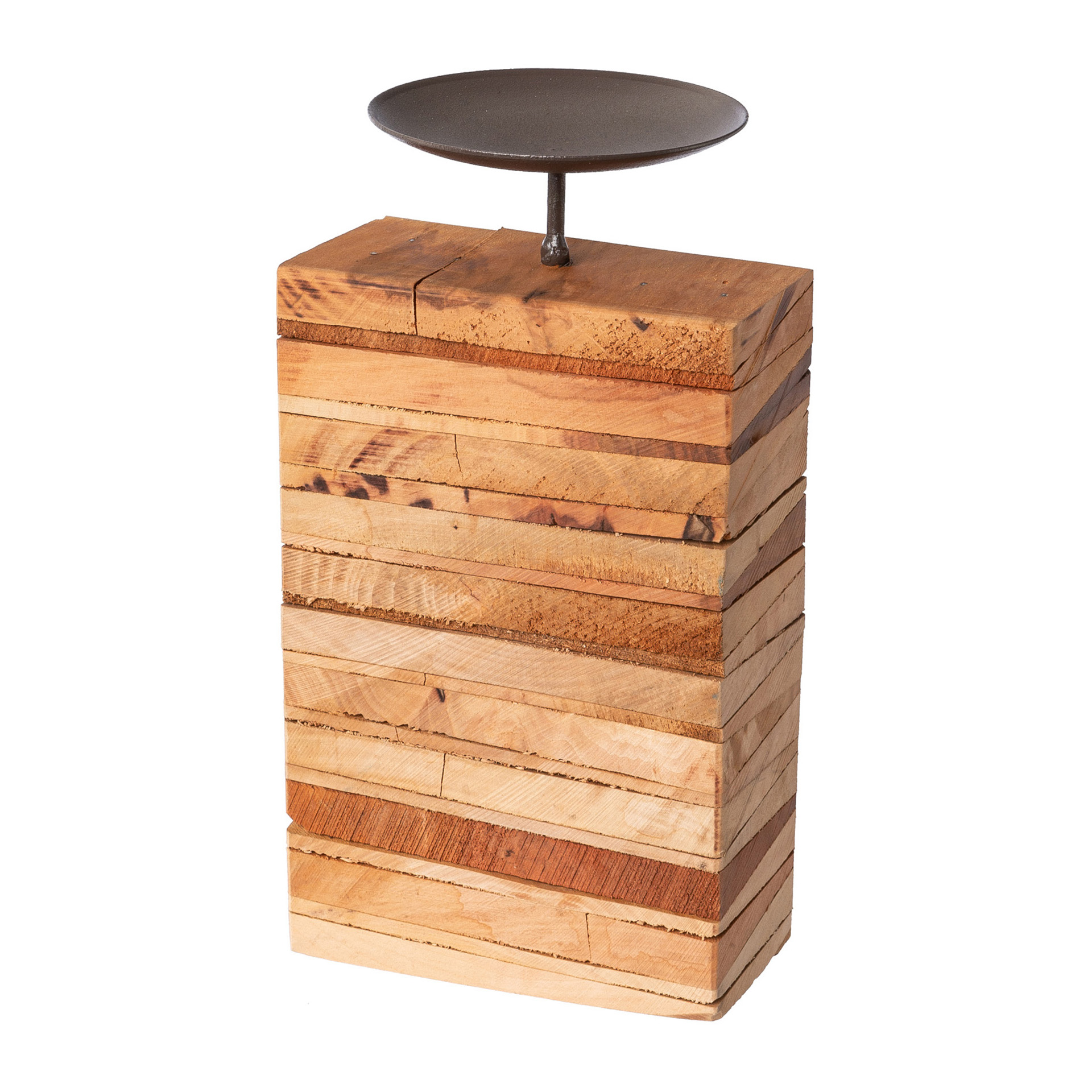 Kerzenhalter Holz Pieces 16,5cm