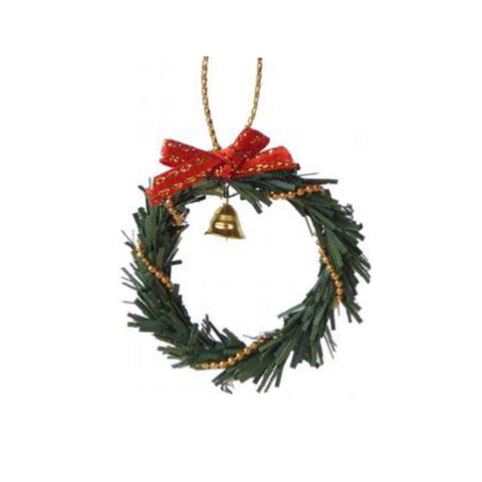 Adventskranz mit Glocke Wichtel