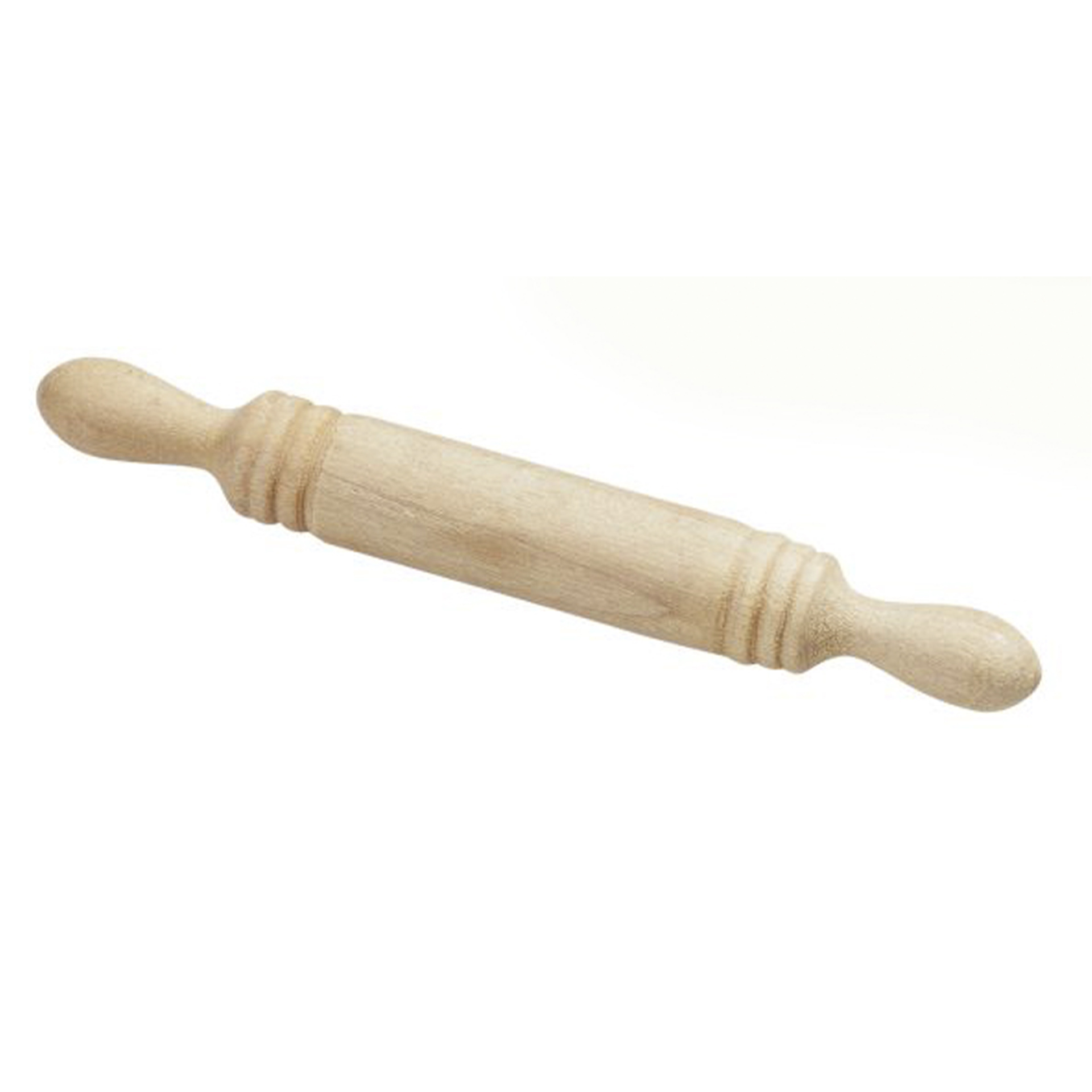 naturfarbenes Nudelholz zum Ausrollen von Teig