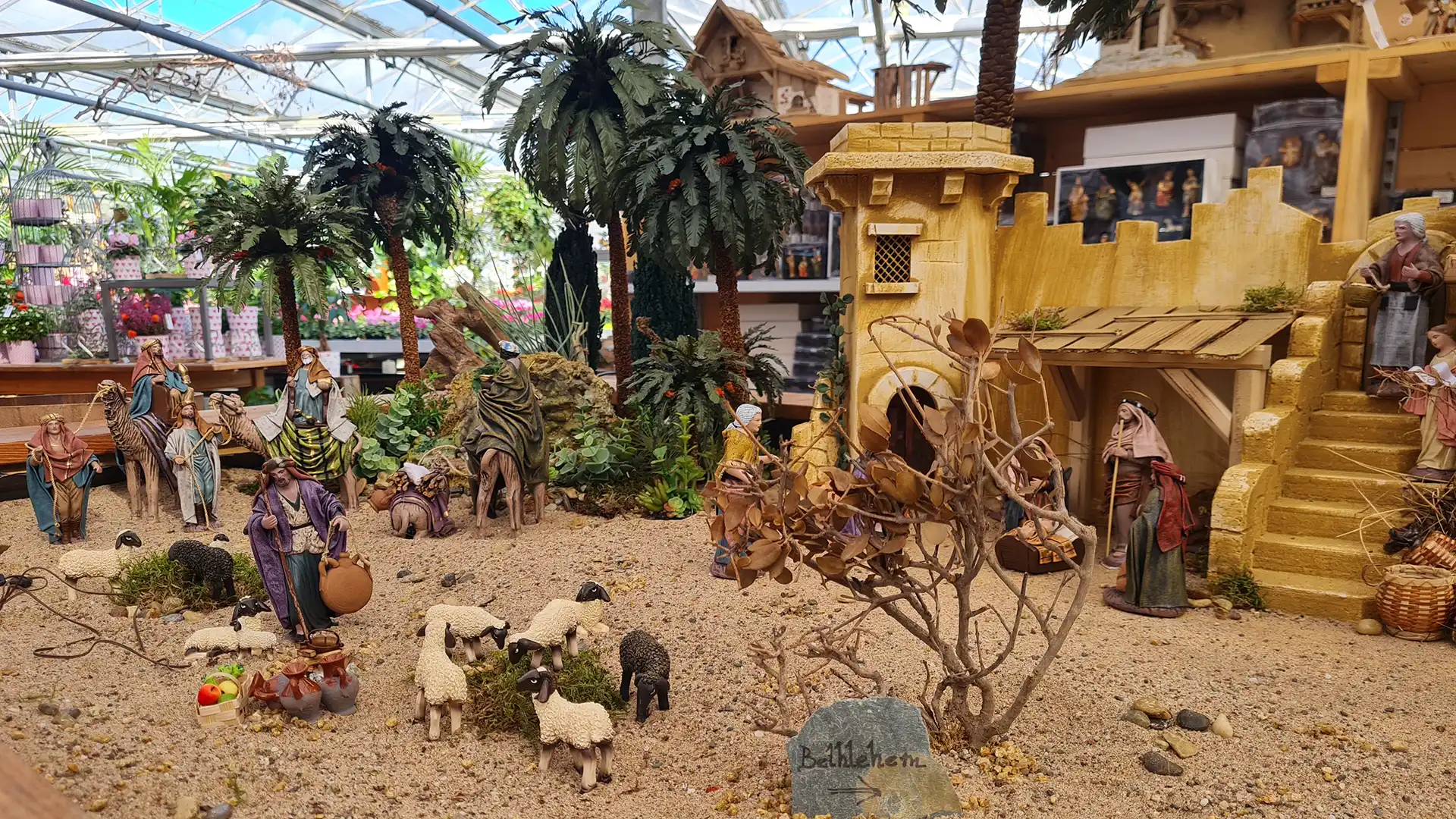 Krippenlandschaft orientalisch