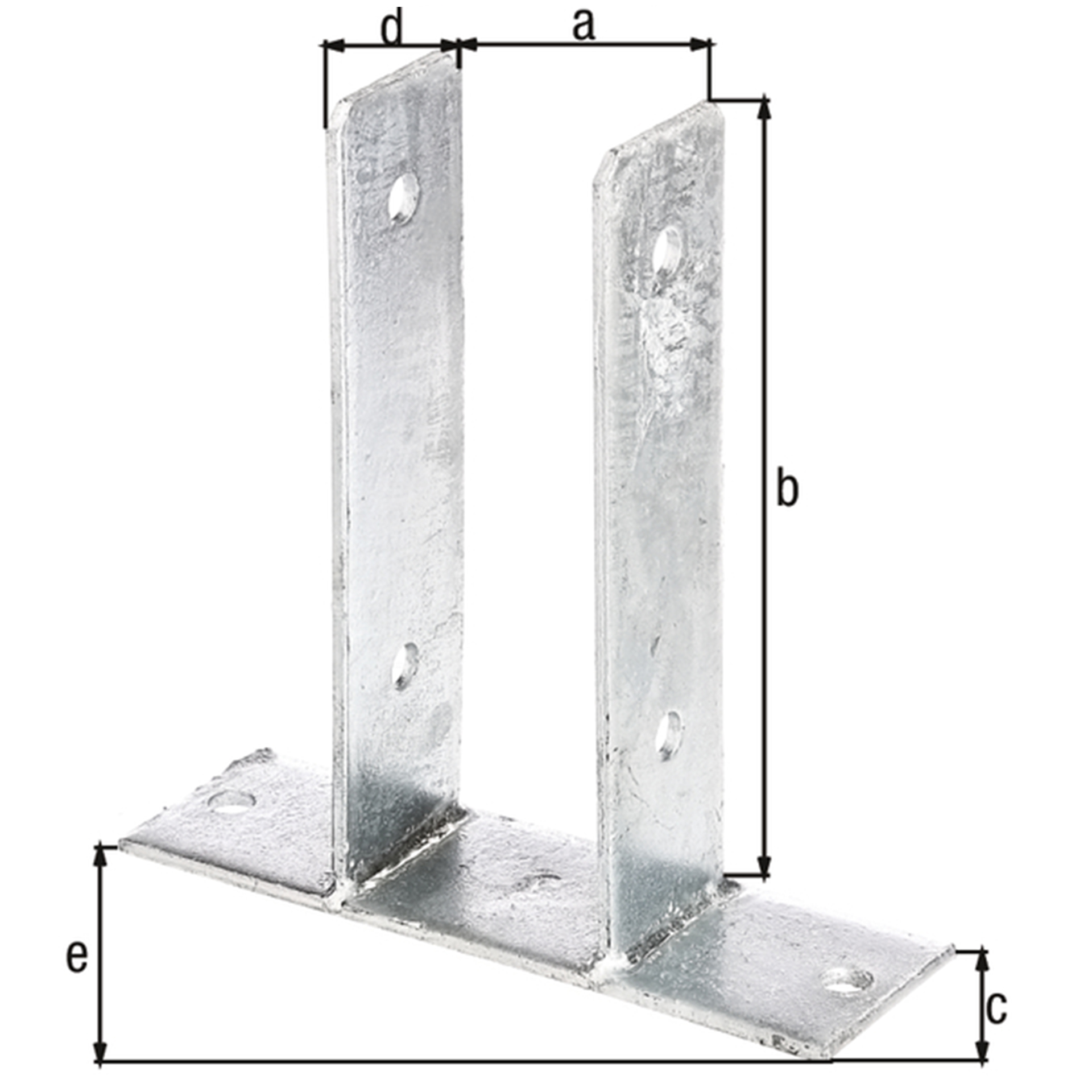 U Pfostenträger Typ 345, 71x200mm