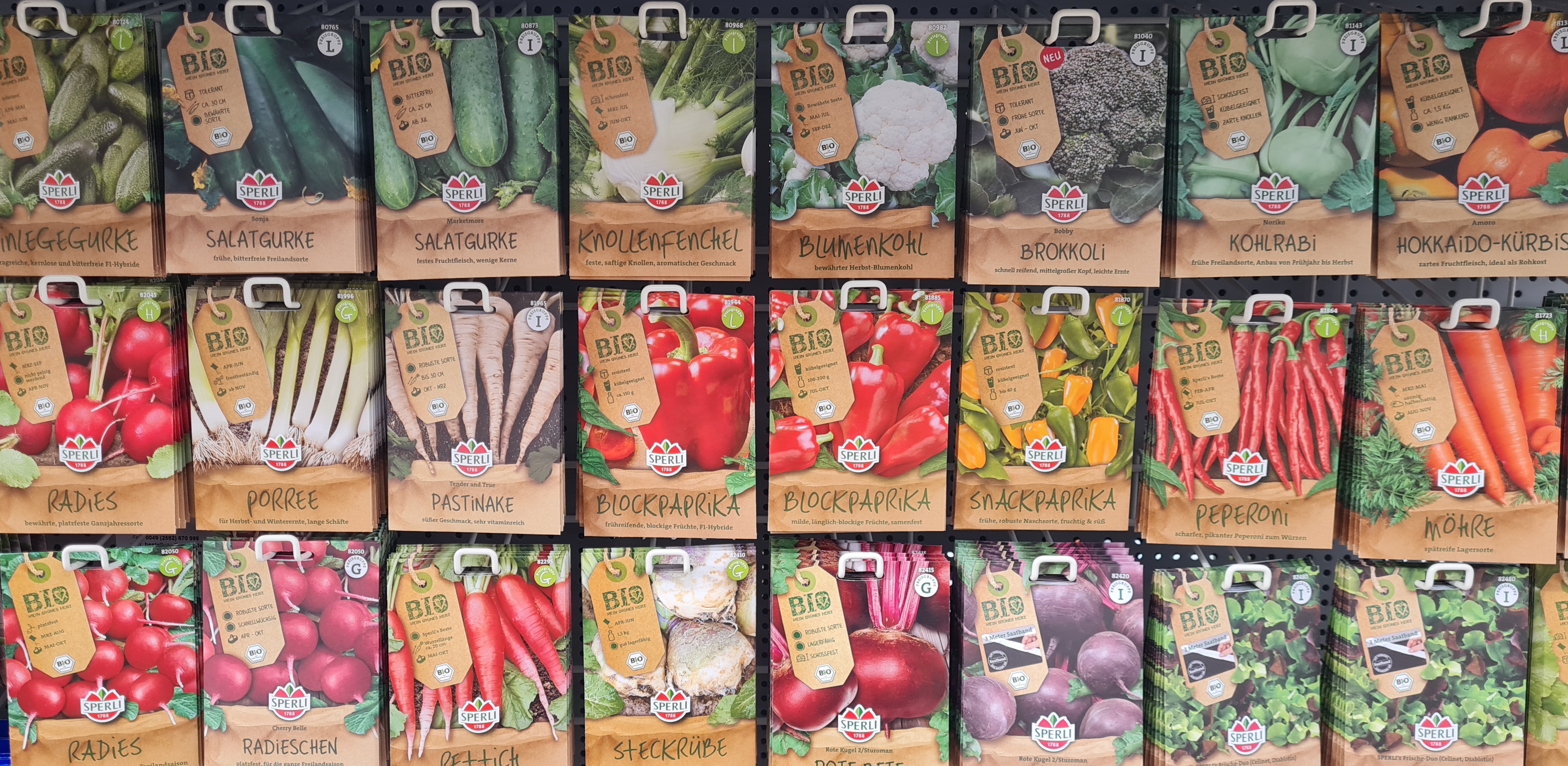 große auswahl gemüsepflanzen samen