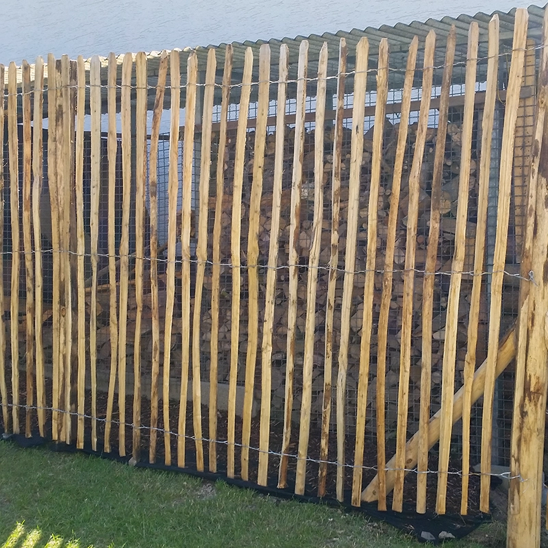 Staketenzaun Kastanie 150cmx5cm