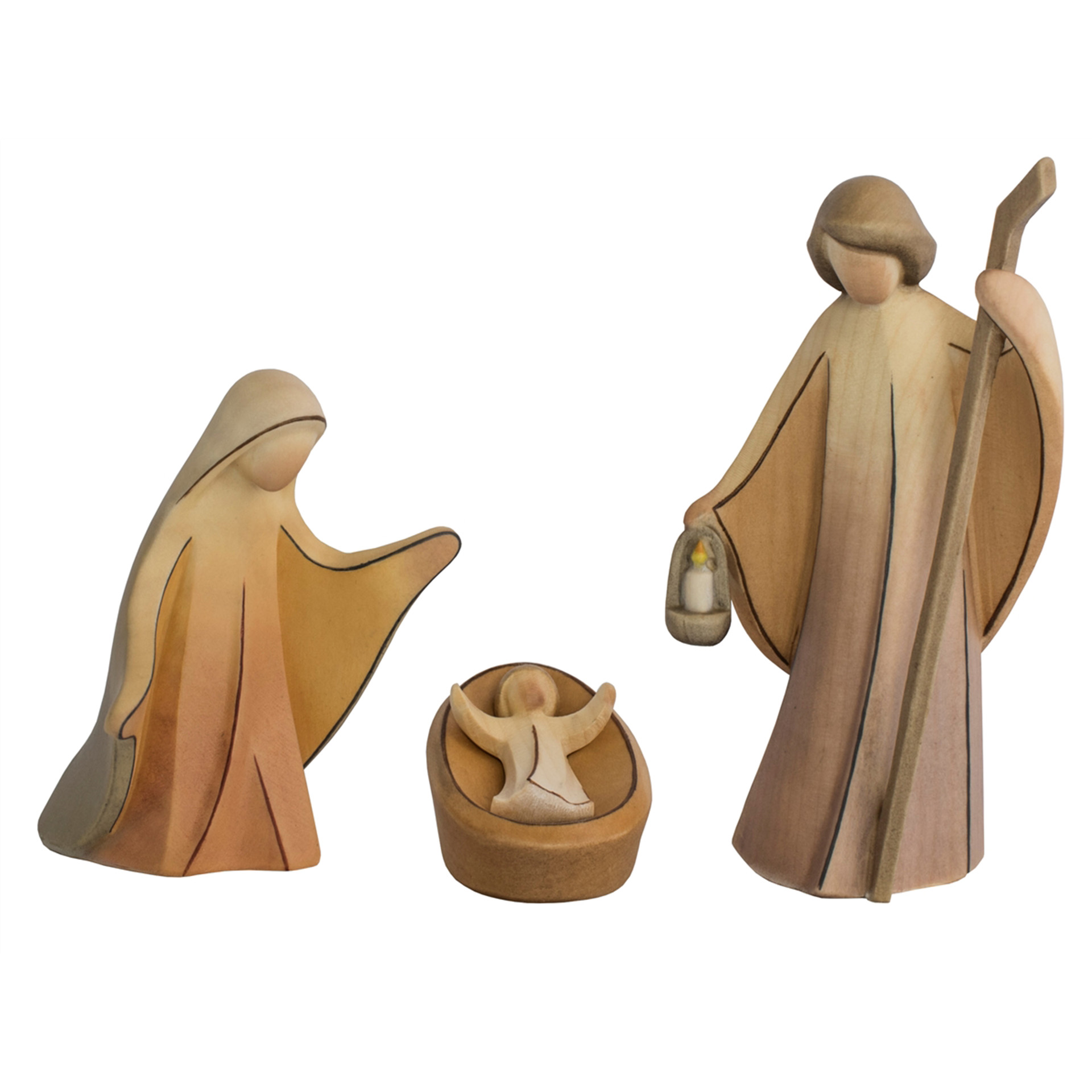 Hl. Familie Aram Krippe col. 4-tlg.