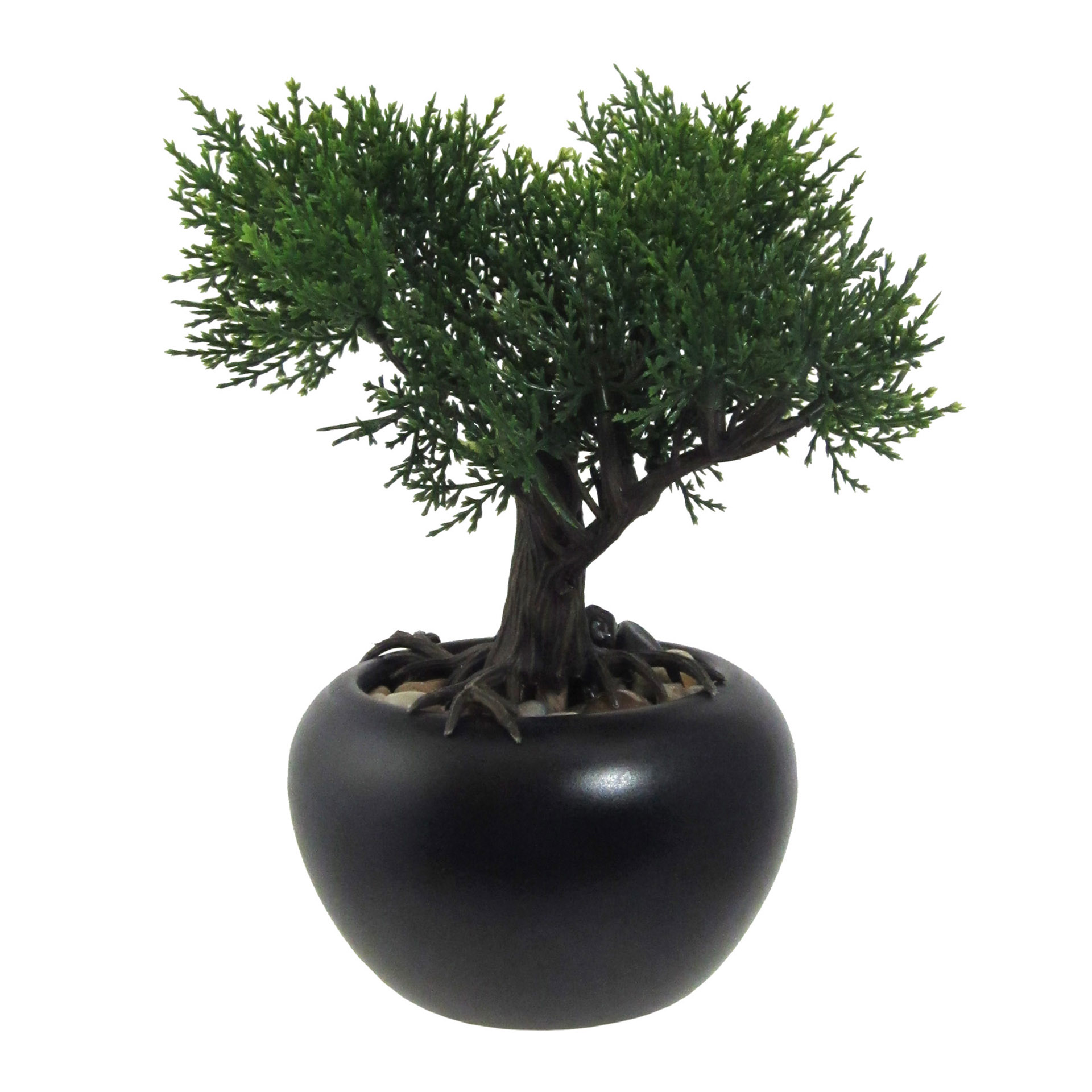 Kunstpflanze Bonsai Zeder 19cm
