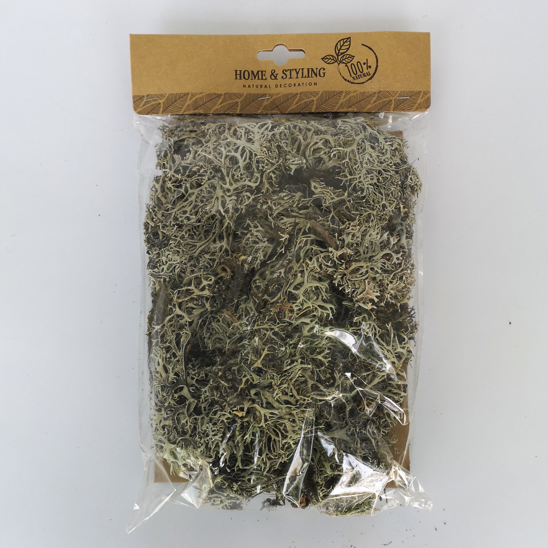 Flechte zur Dekoration in 80g Tüte