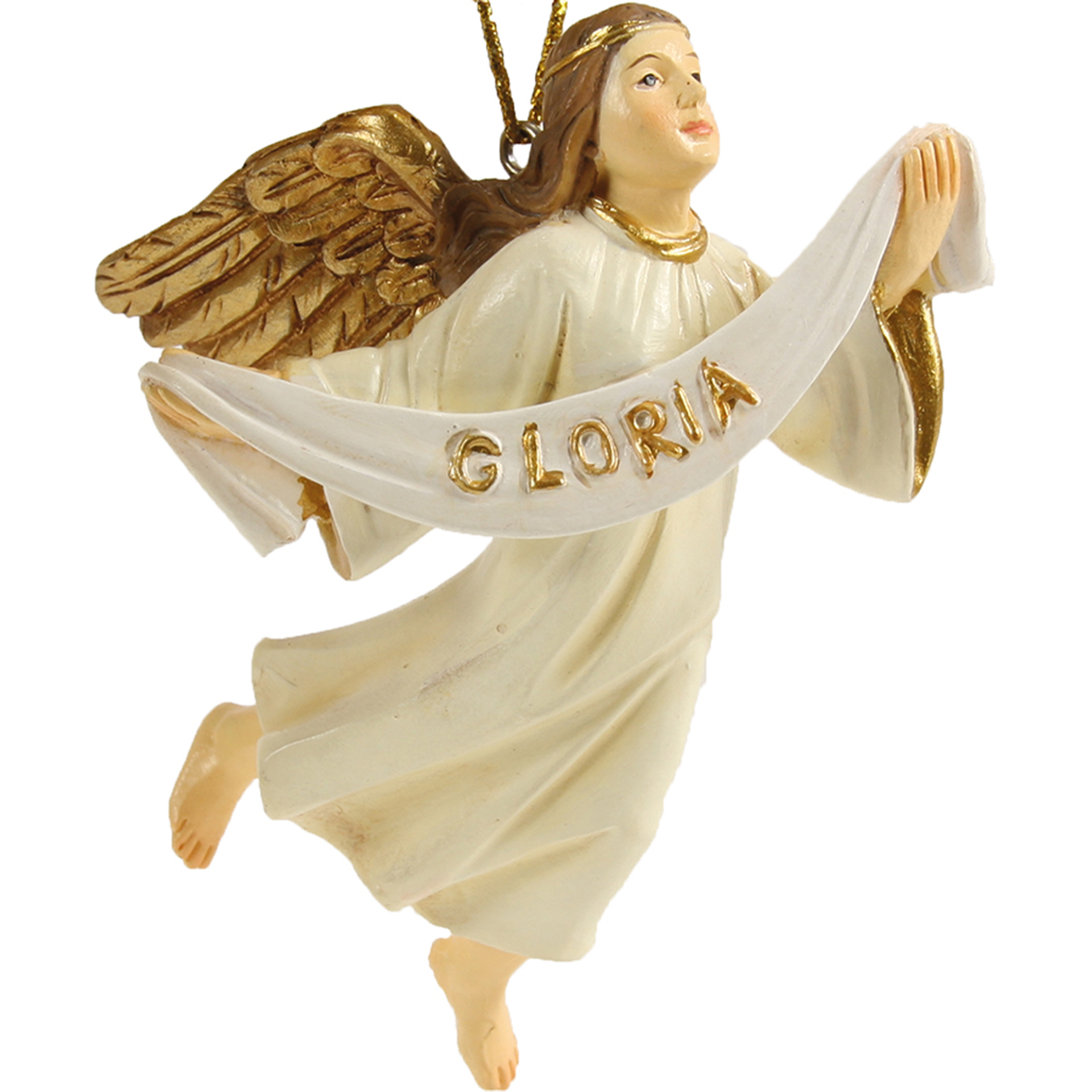 Engel fliegend mit Gloriabanner