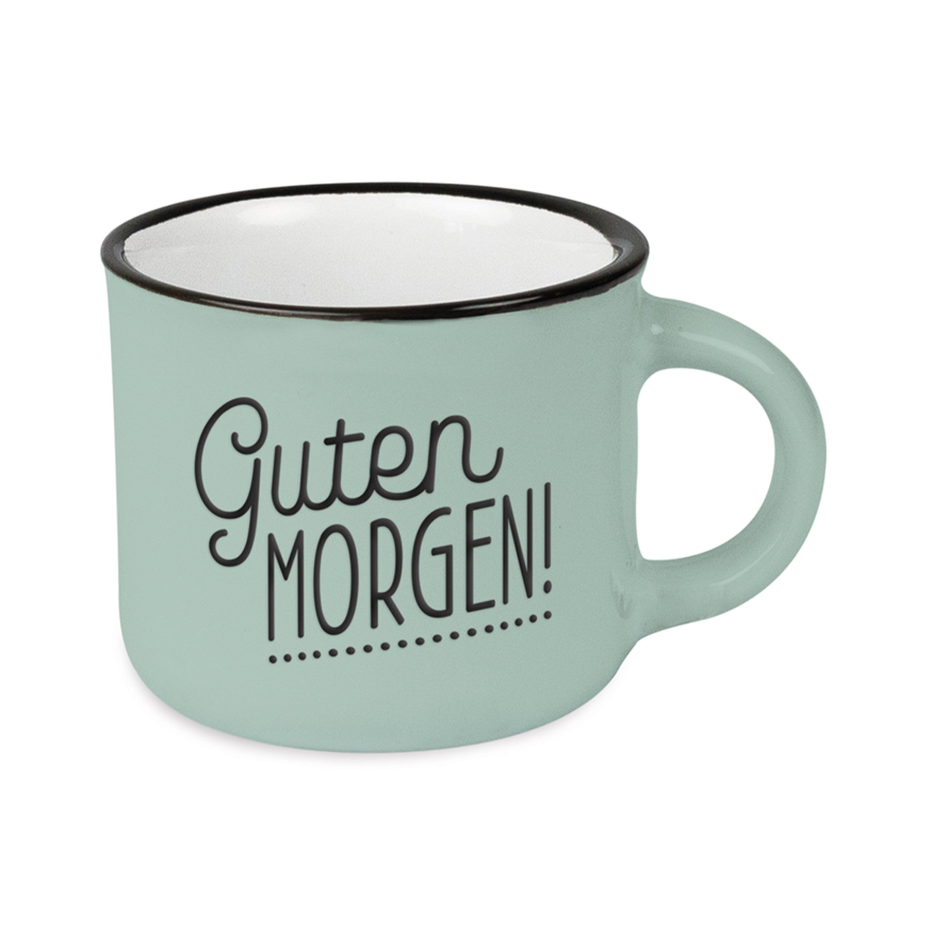 Espresso-Tasse Vintage 'Guten Morgen!'