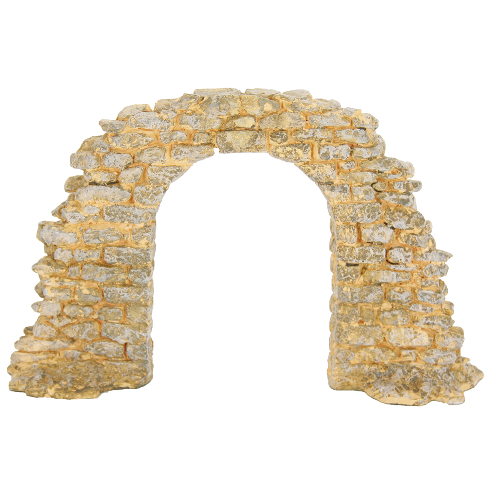 Torbogen in Bruchsteinoptik zum Krippenbau