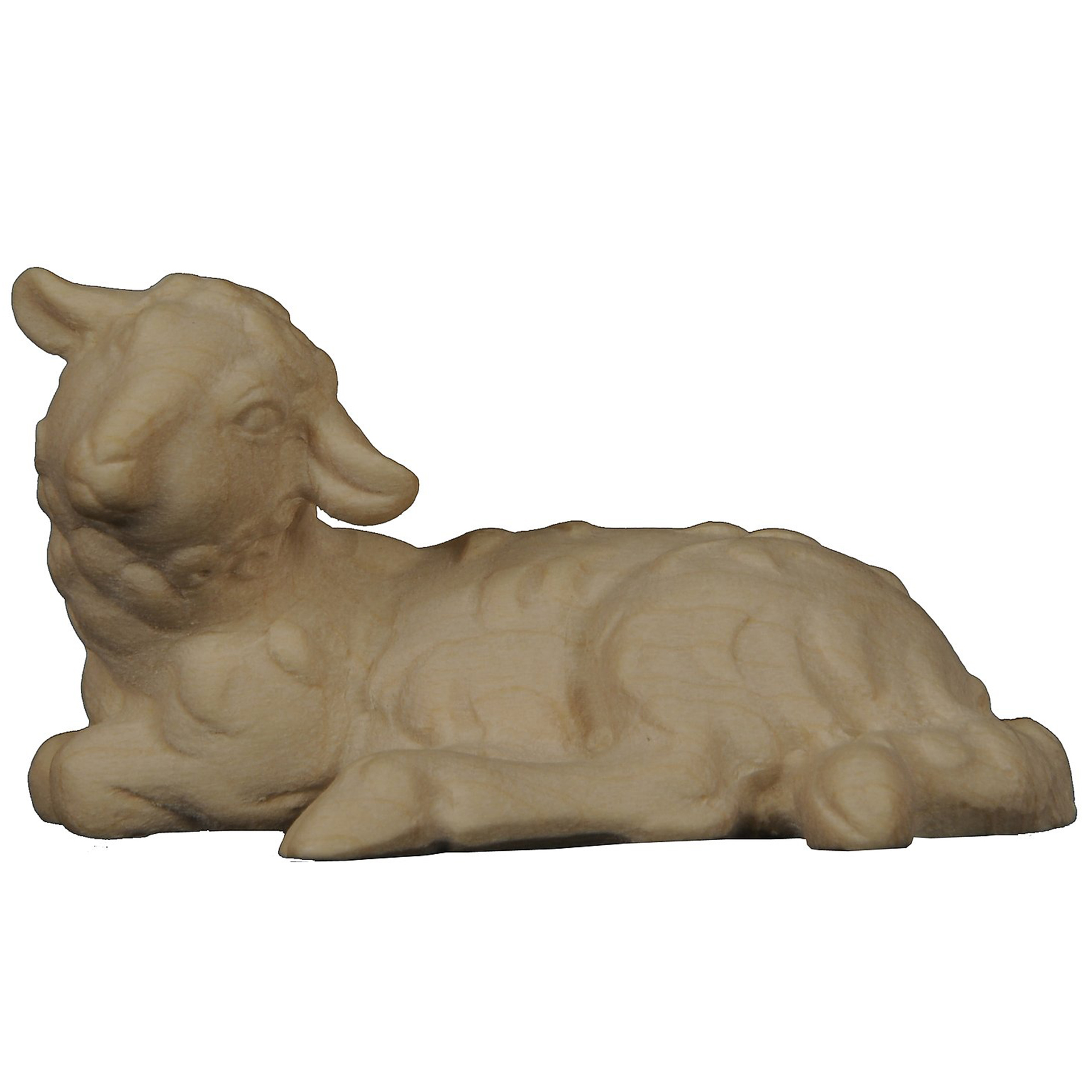 Schaf liegend Bethlehem Krippe natur