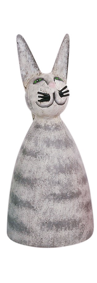 Zaunhocker Katze Bauernhof