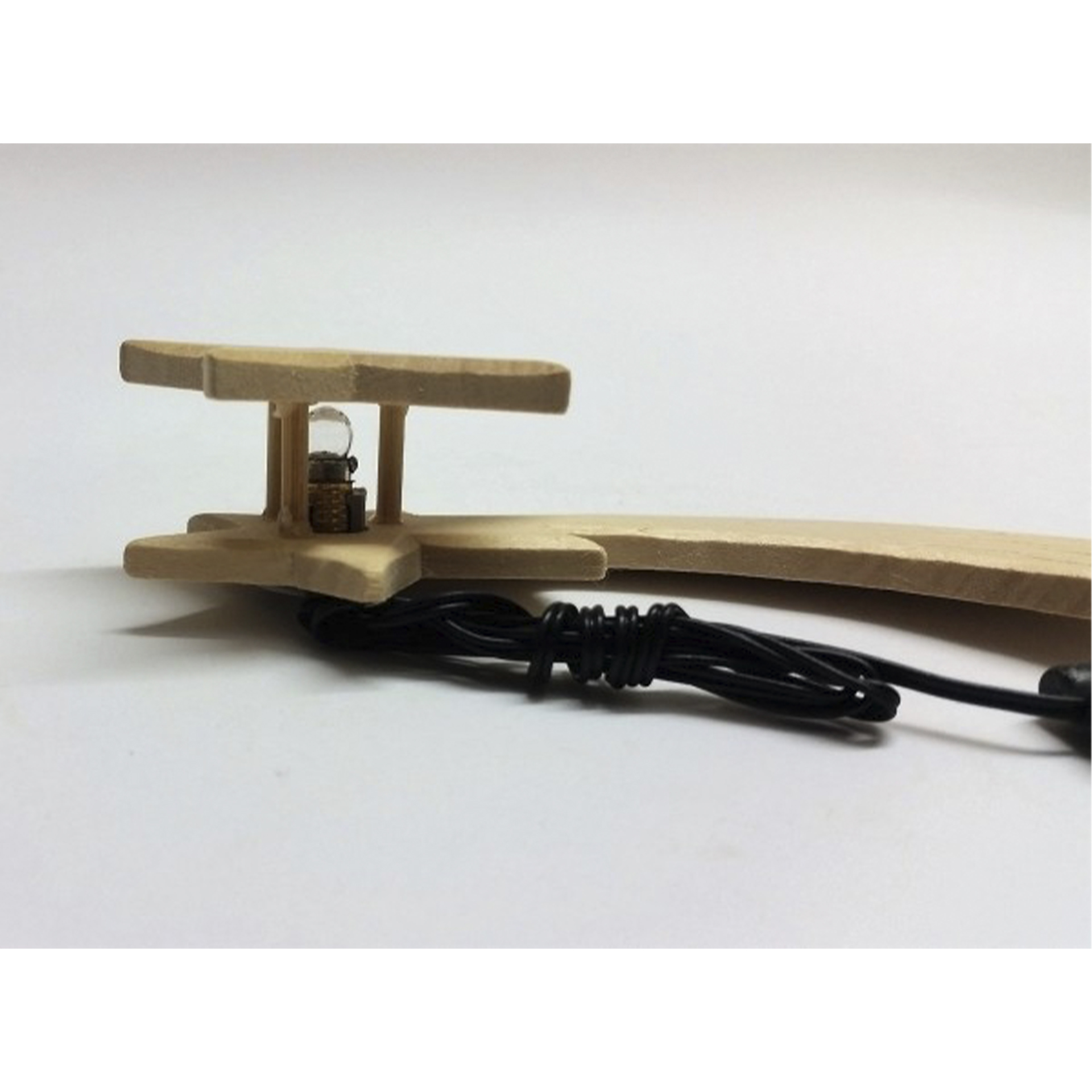 Krippenzubehör Komet mit LED-Licht zum Krippenbau