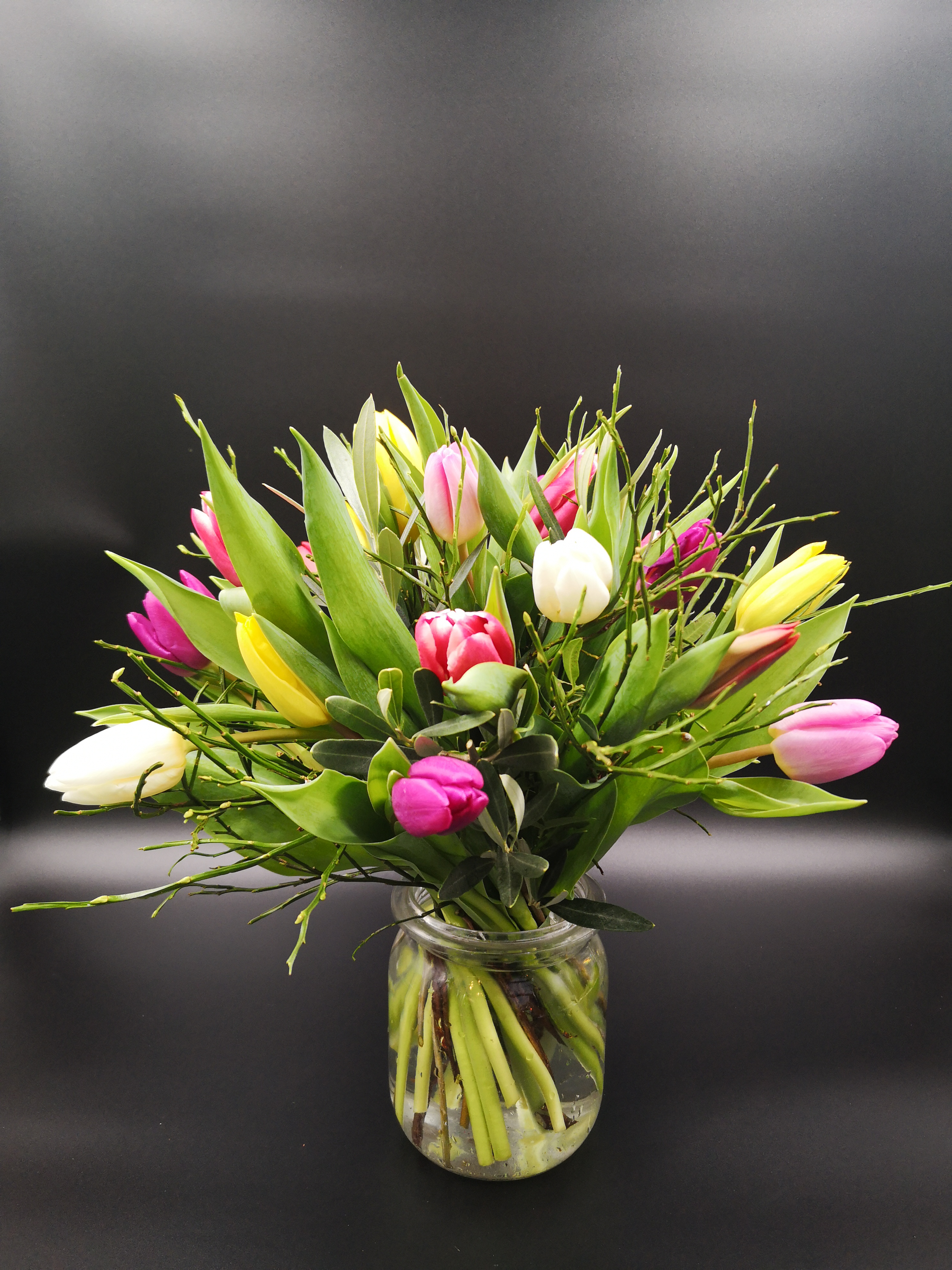 Tulpenstrauß - Meisterhafte Floristik