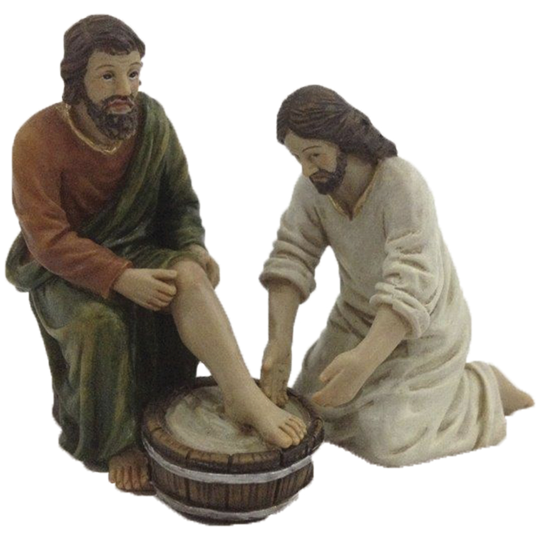 Passionsfiguren Fußwaschung