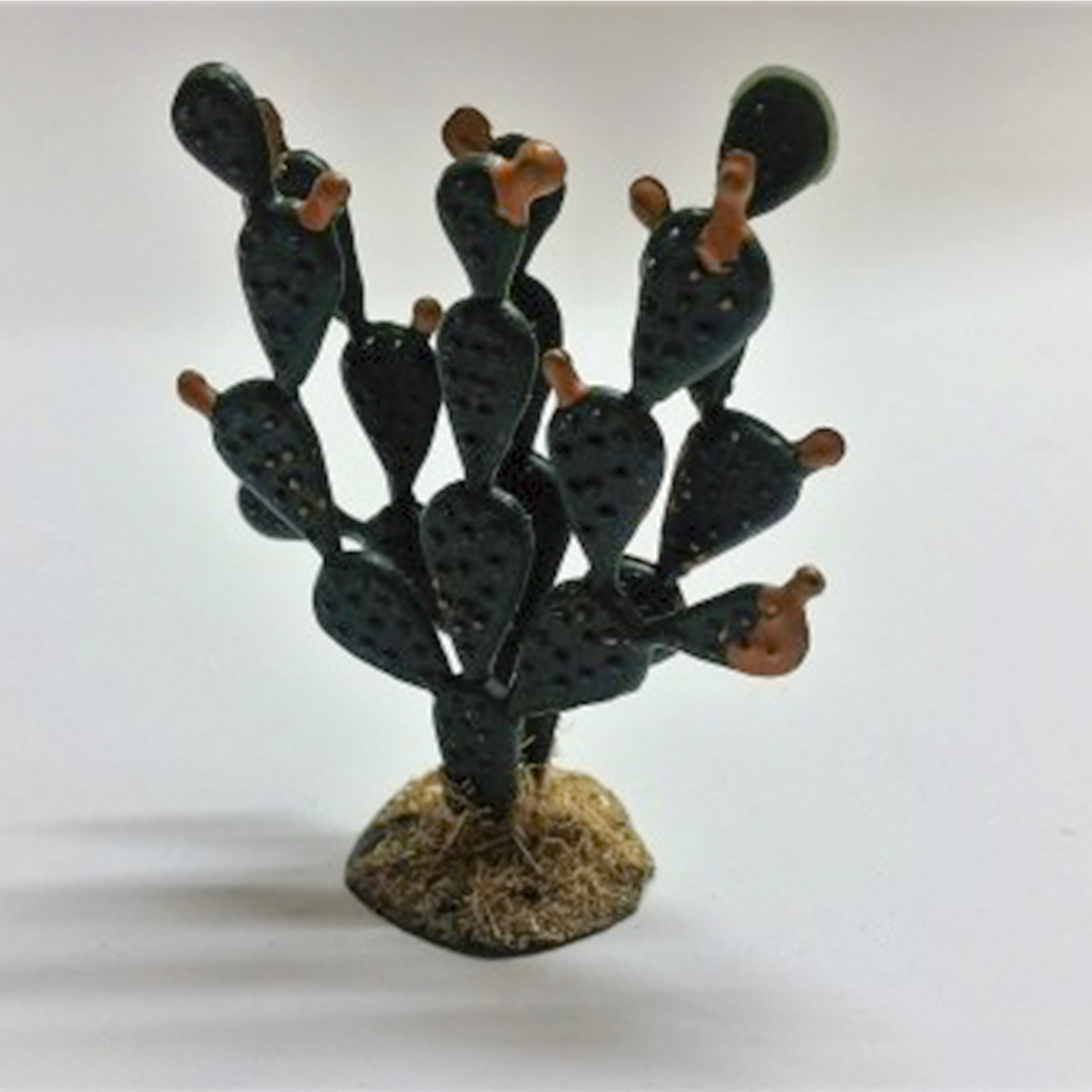 Kunstpflanze Kaktus doppelt zur Gestaltung Ihrer Krippenlandschaft