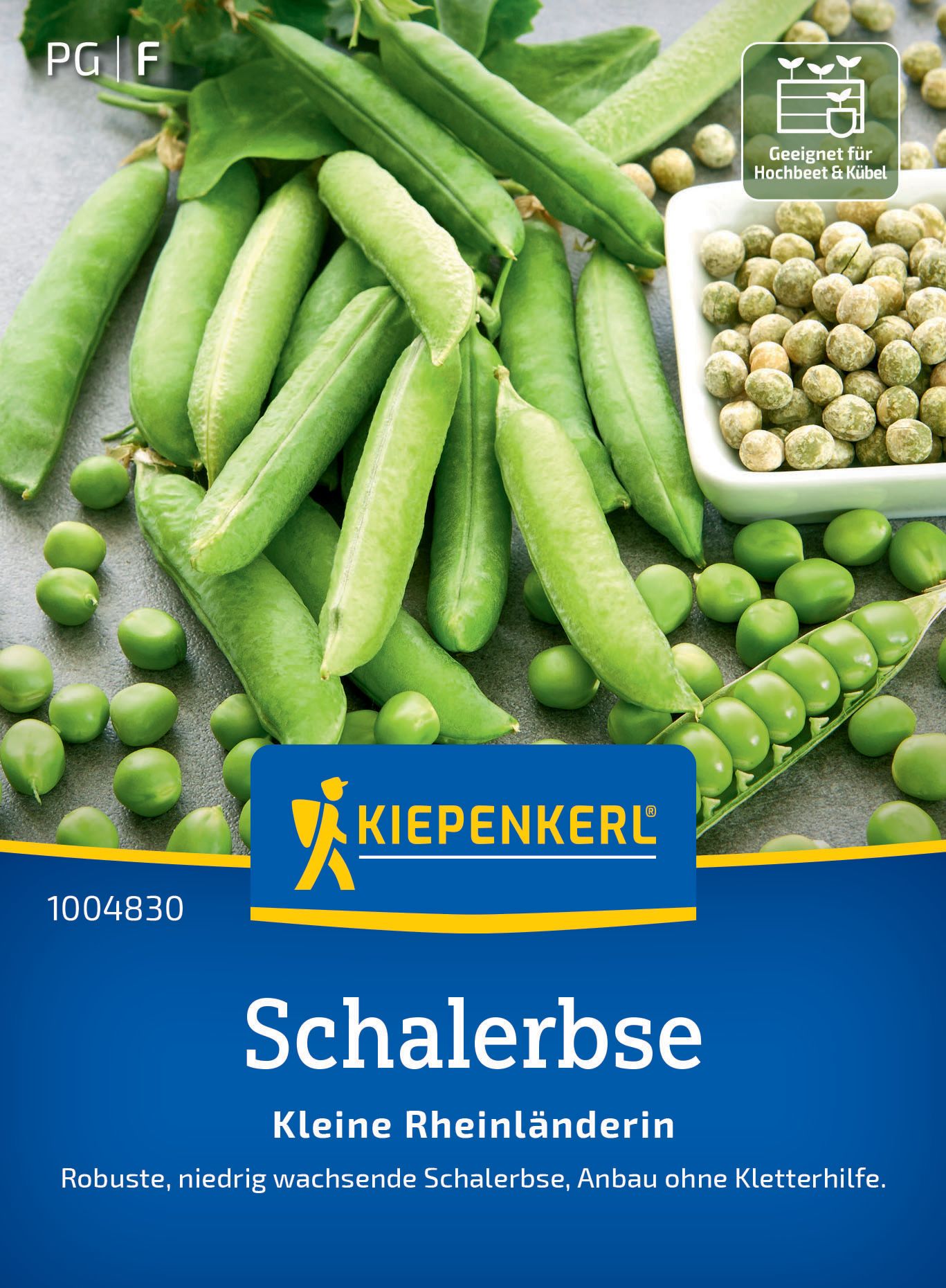 Schalerbse Kleine Rheinländerin, Gemüsesamen