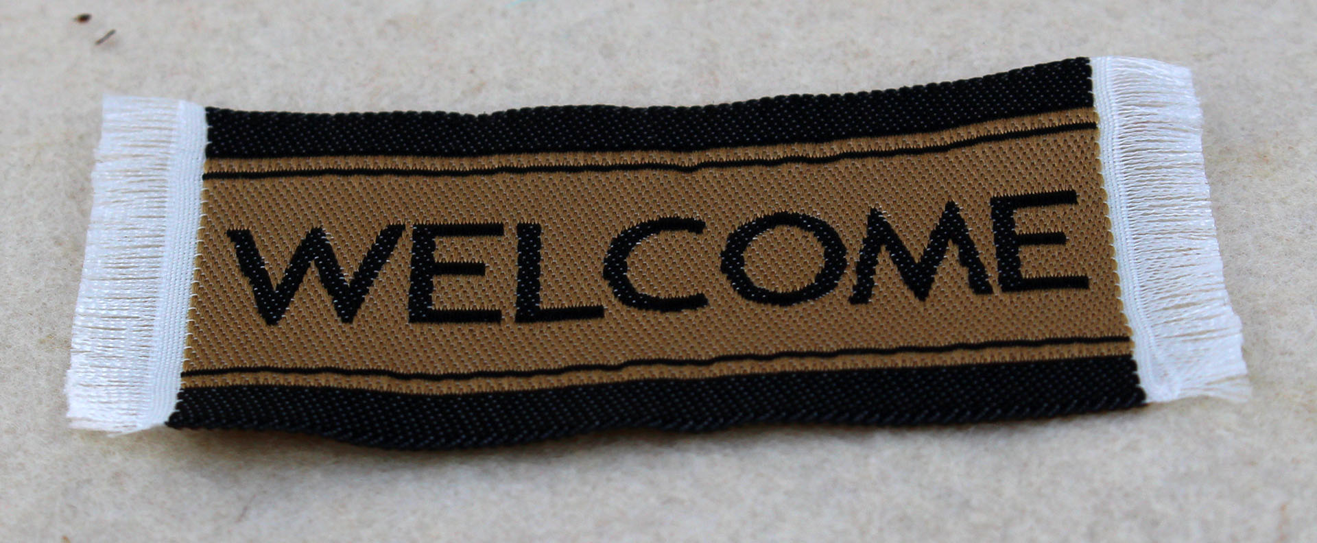 Fußmatte Welcome für Wichtelzubehör